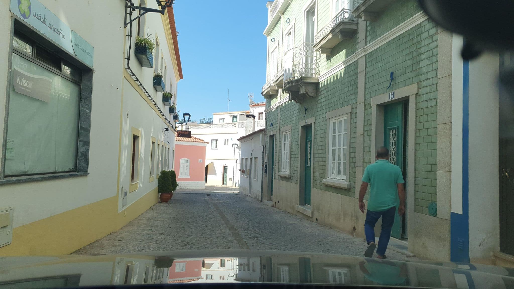 Street view near Hostel Seixe, São Teotónio — © Barreiros (CC BY-SA · Mapillary)