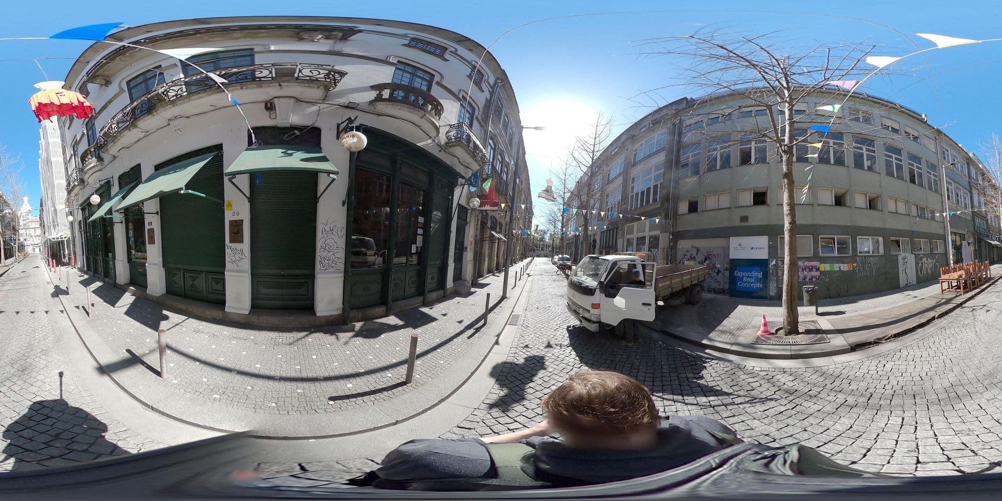 Street view near Porto Clerigus, Porto