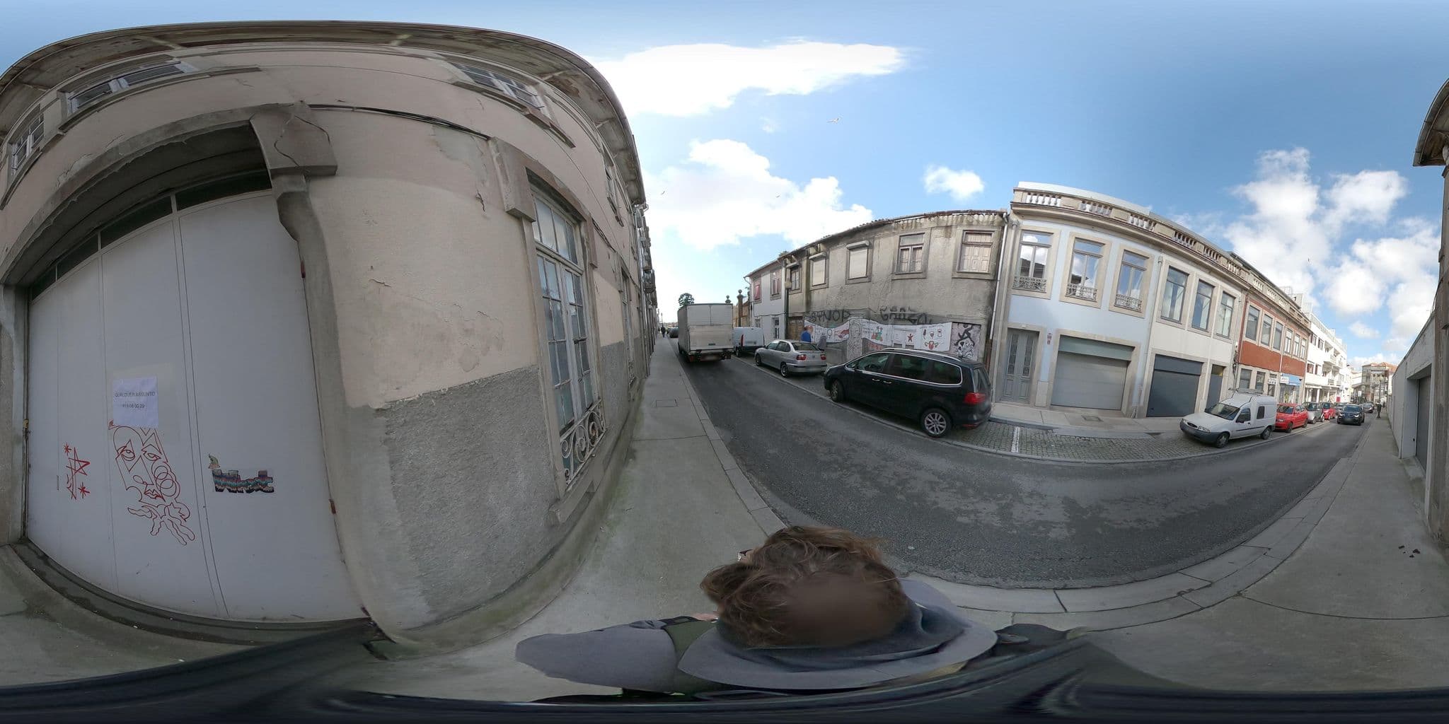 Street view near Douro Dreams Guest House, Porto