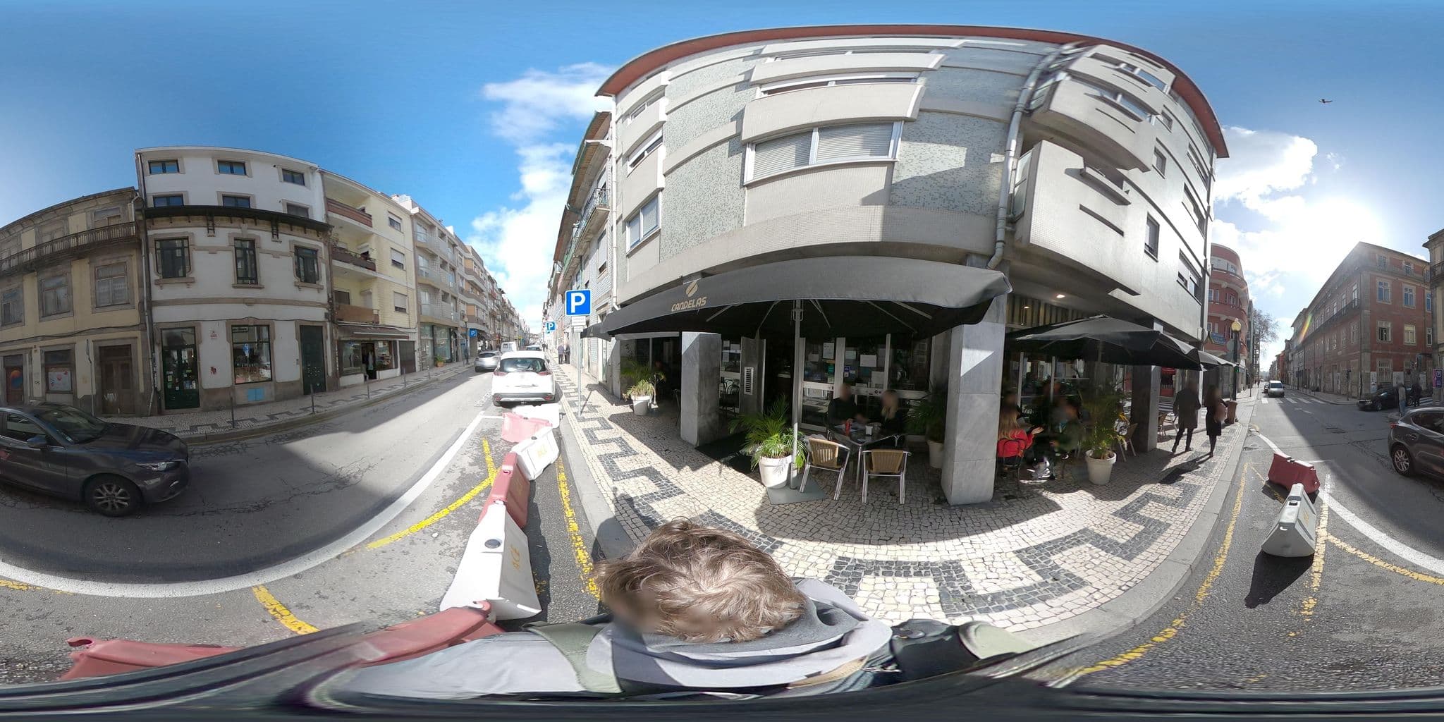Street view near Eurostars Das Artes, Porto — © skfd (CC BY-SA · Mapillary)