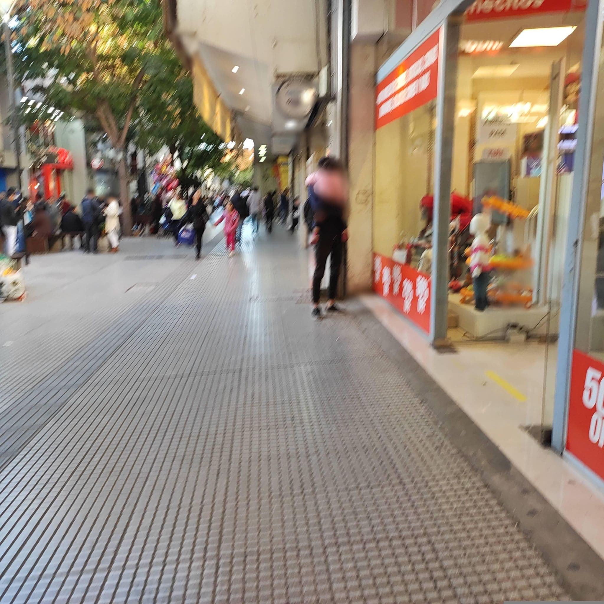 Street view near Hotel Marilian II, Salta