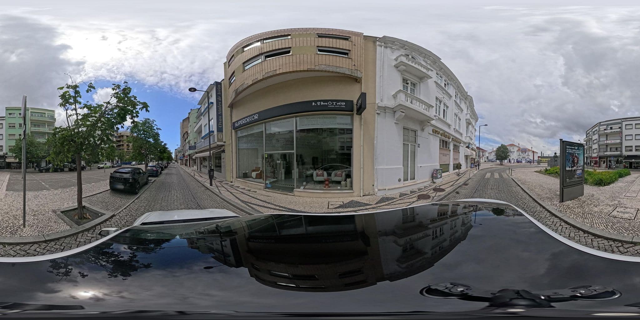Street view near Residencial Santa Joana, Aveiro — © dangomezm (CC BY-SA · Mapillary)
