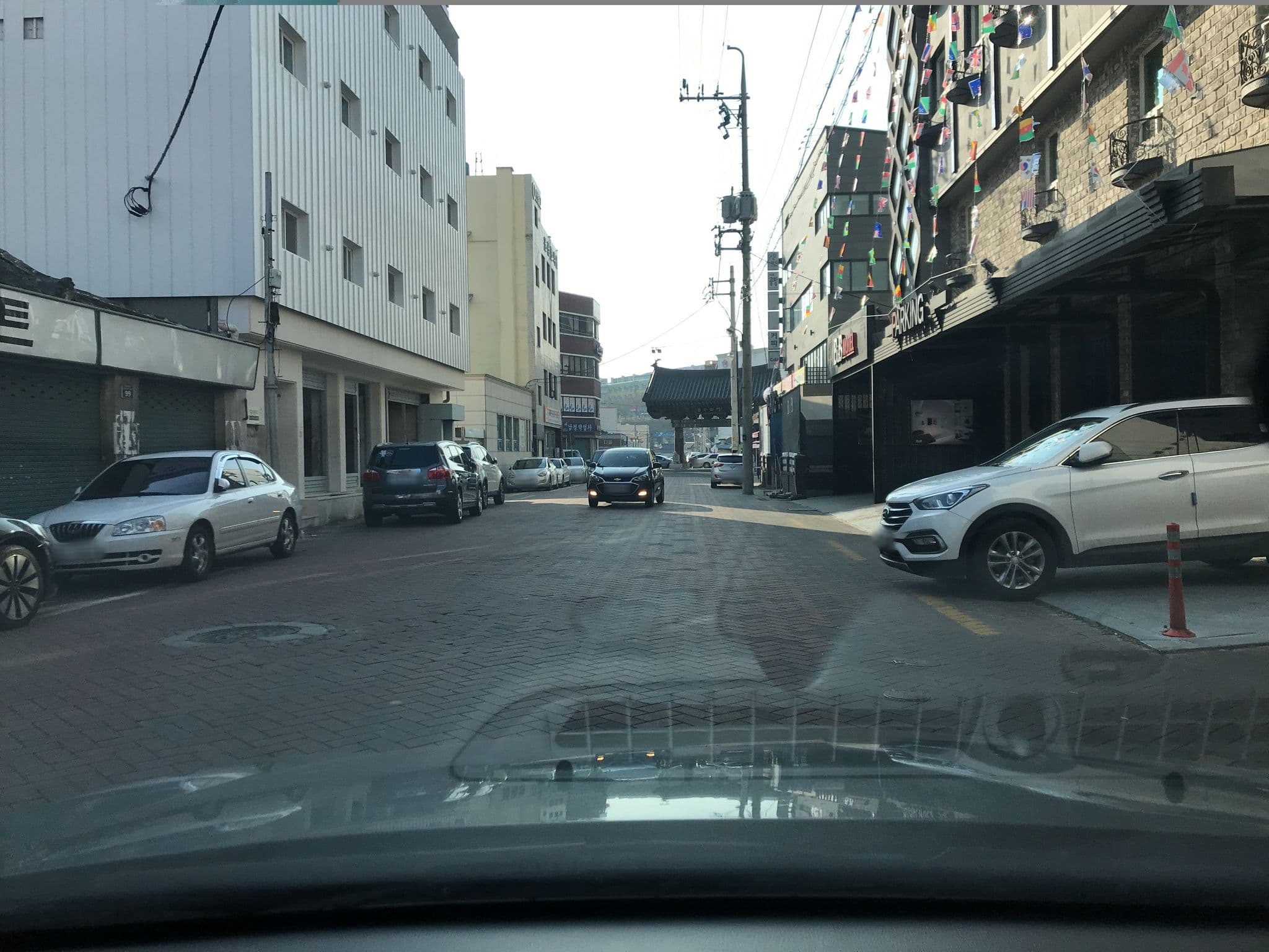 Street view near 모털 카넬, Daegu — © harderthan (CC BY-SA · Mapillary)