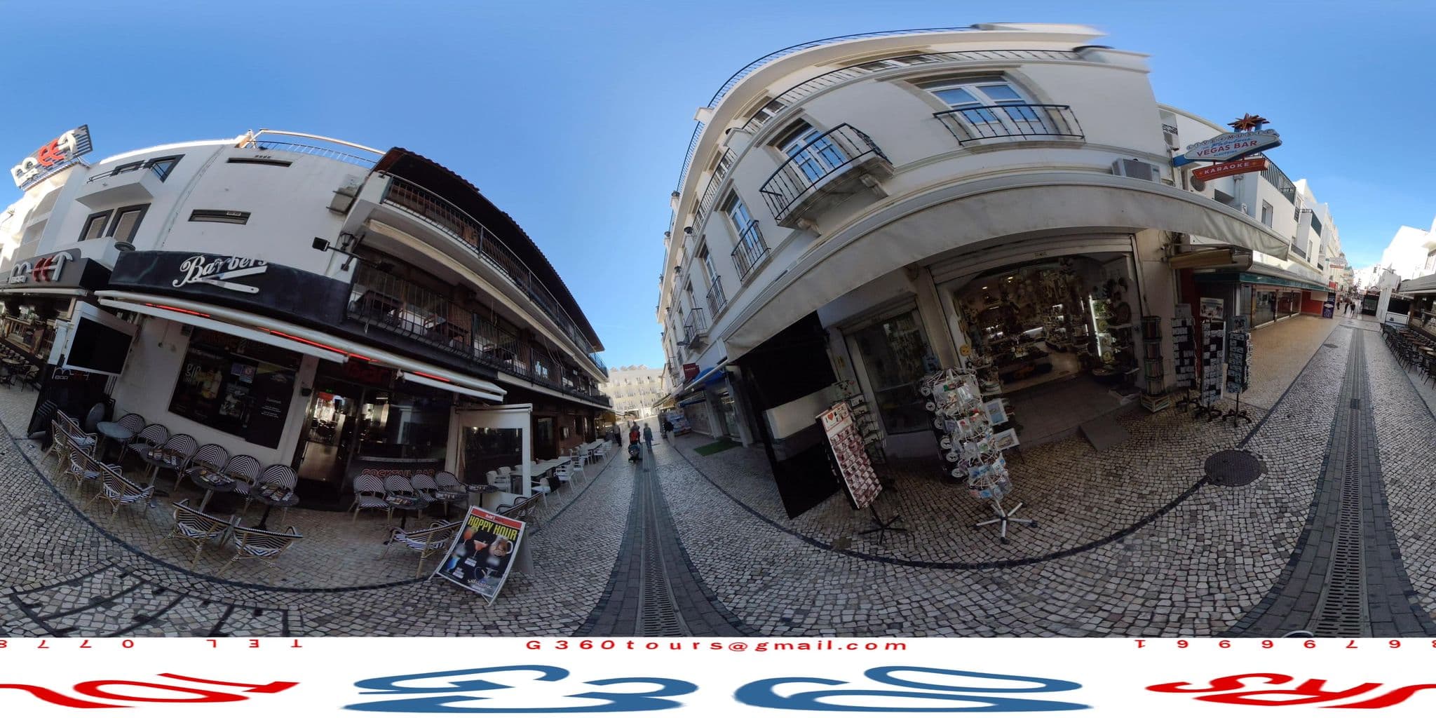 Street view near Vegas Residence, Albufeira — © g360tours (CC BY-SA · Mapillary)