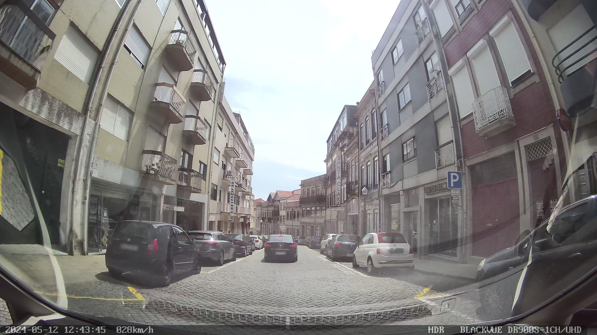 Street view near Residencial Santa Clara, Porto