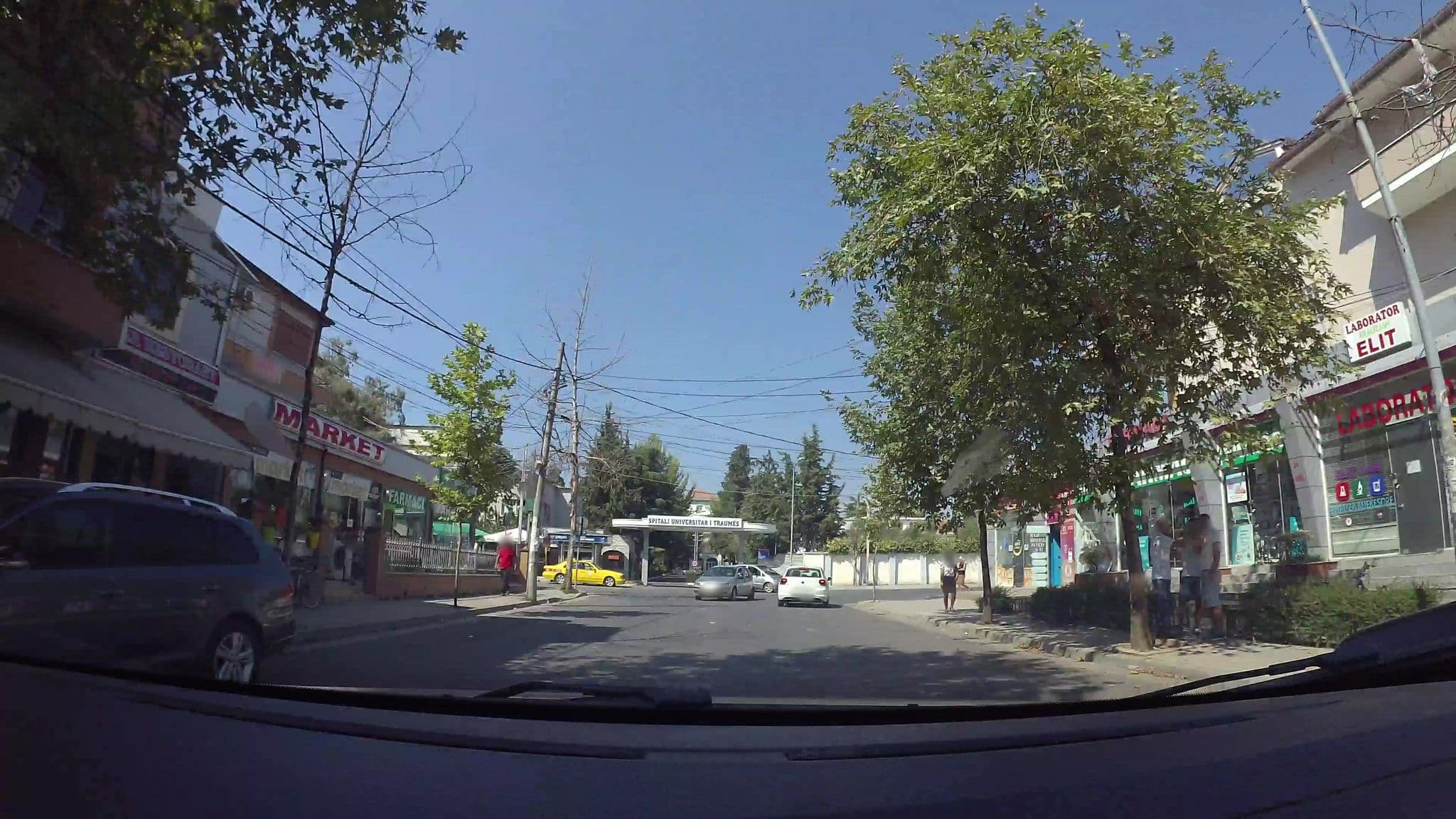 Street view near Kashari, Tirana