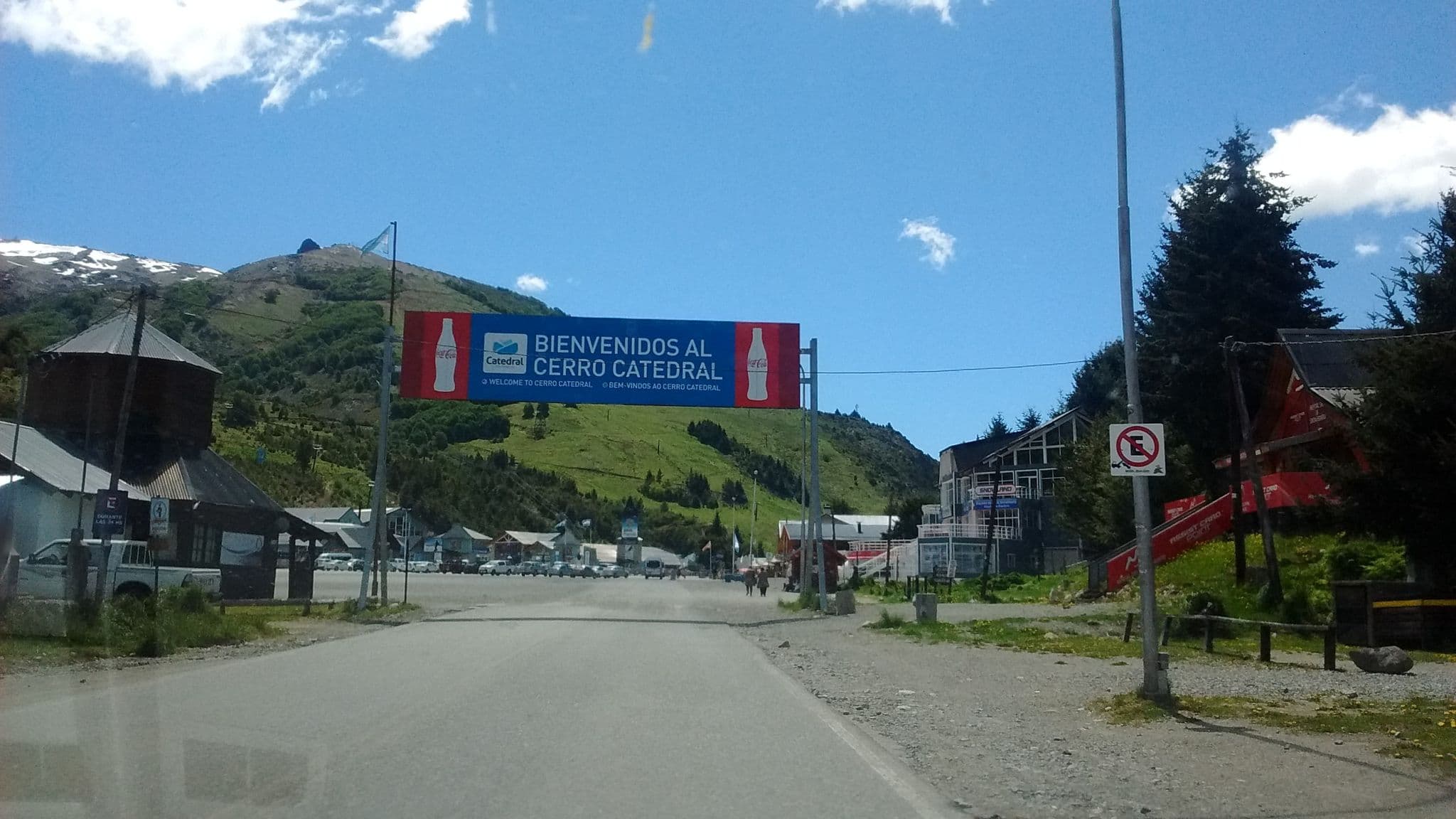 Street view near Punta condor, San Carlos de Bariloche