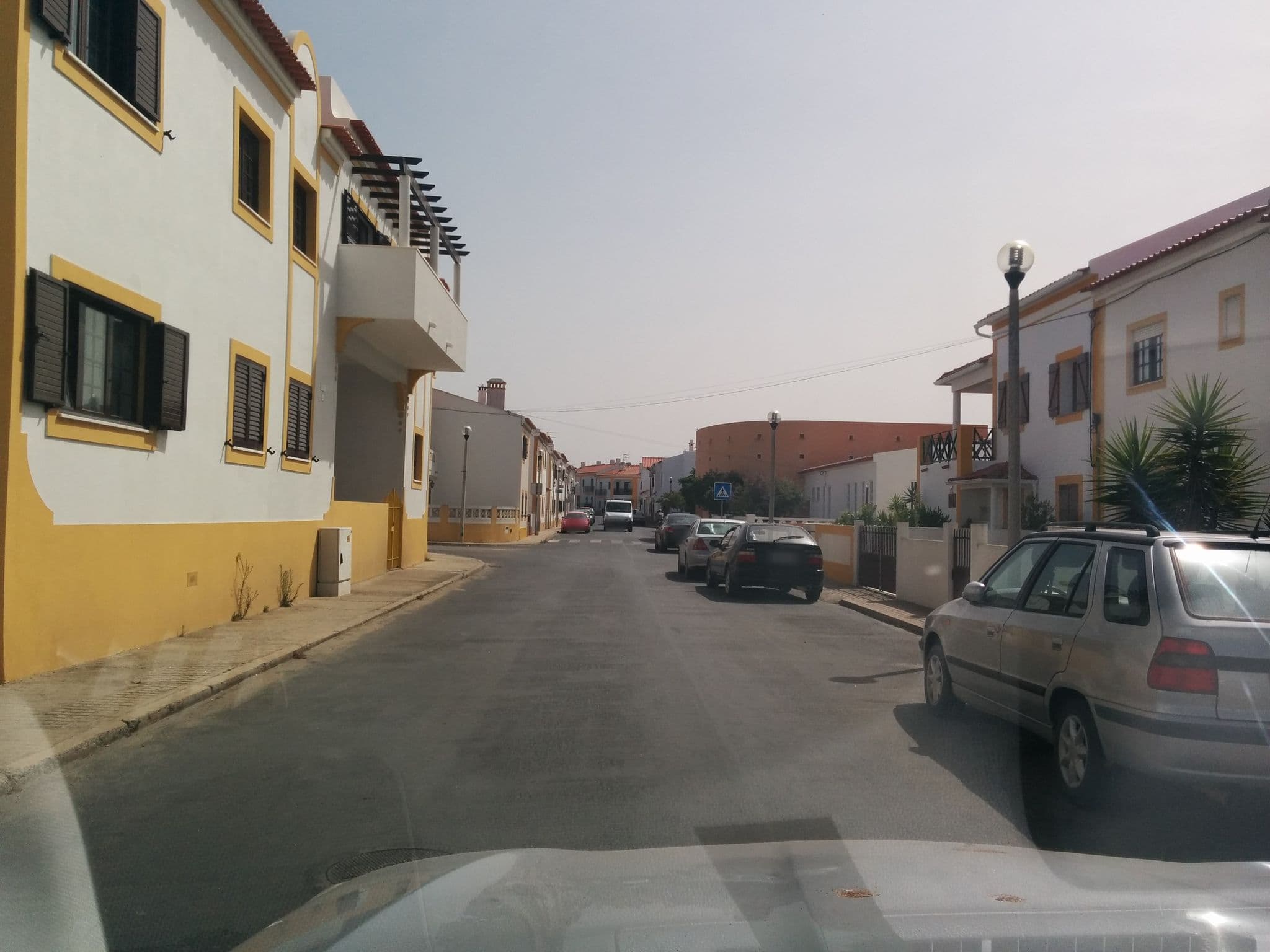 Street view near Raminhos Guest House, Vila Nova de Milfontes — © jjchico (CC BY-SA · Mapillary)