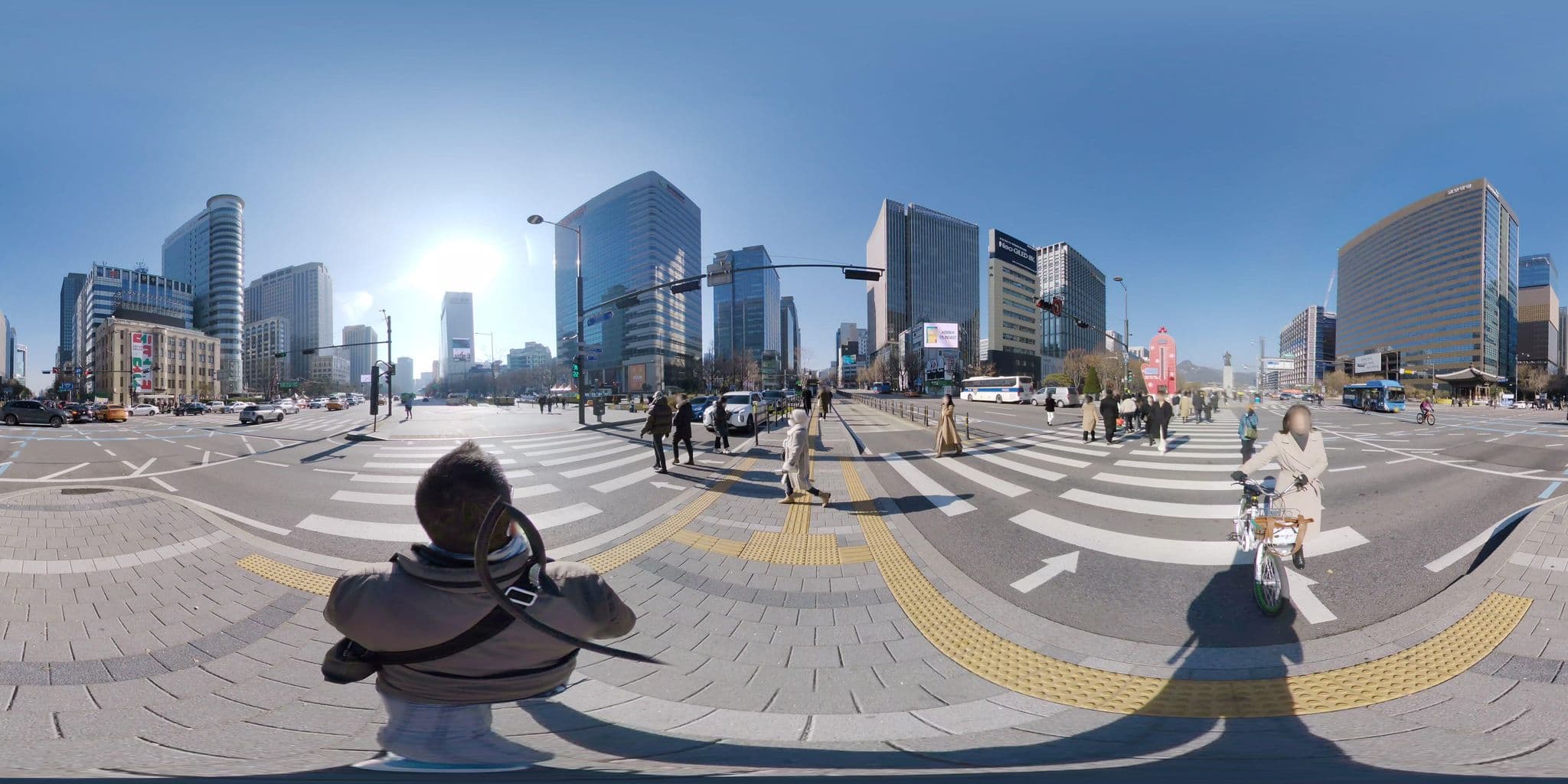 Street view near Karak tourist hotel, Seoul — © mapconcierge (CC BY-SA · Mapillary)