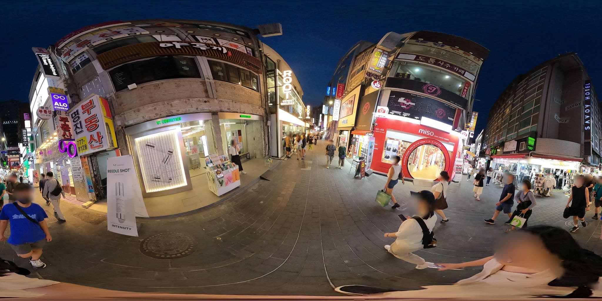 Street view near Hithere City Myeongdong, Seoul — © lisbethw1130 (CC BY-SA · Mapillary)