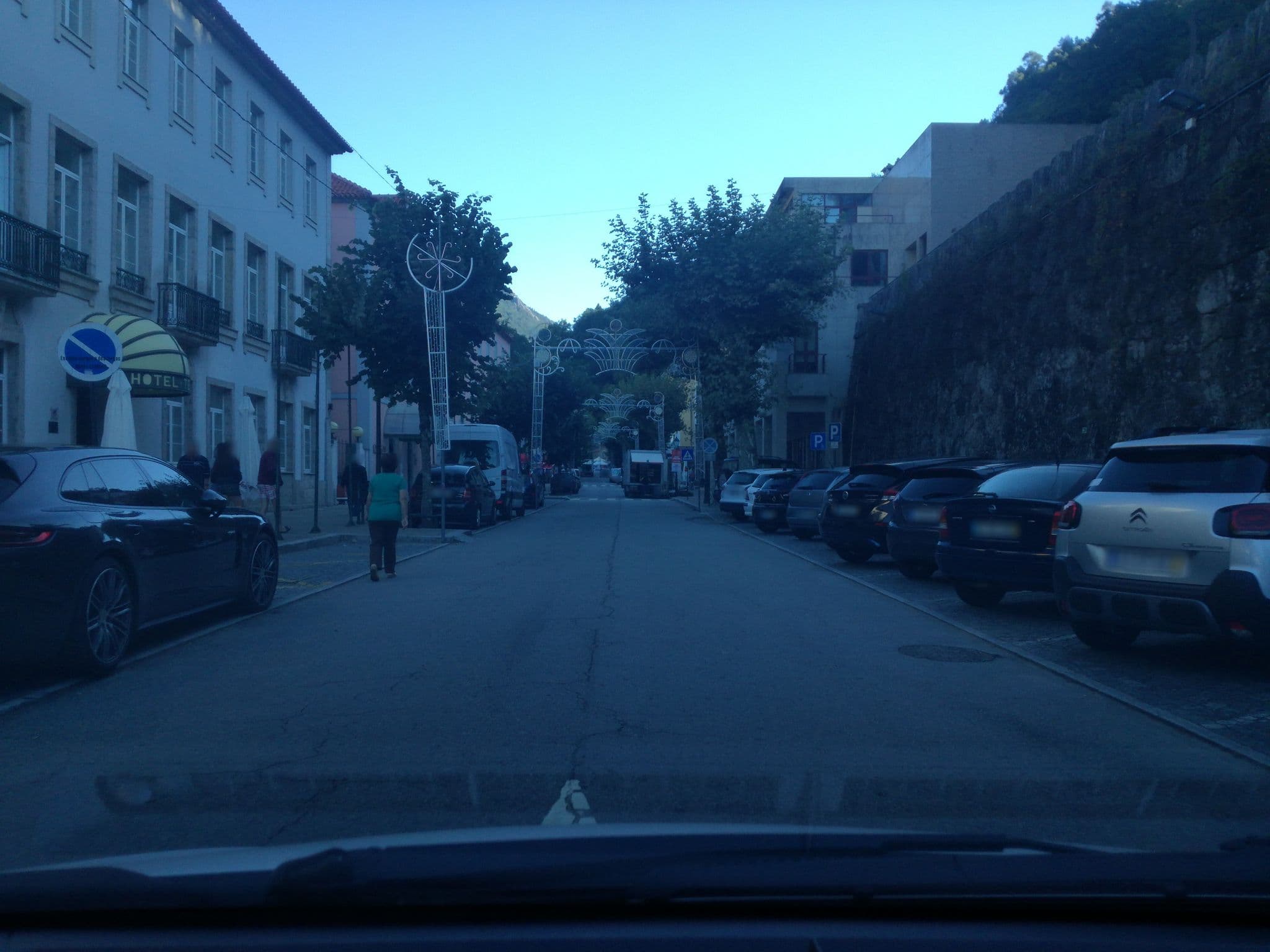 Street view near Hotel das Termas, Vieira do Minho — © cyberlima (CC BY-SA · Mapillary)