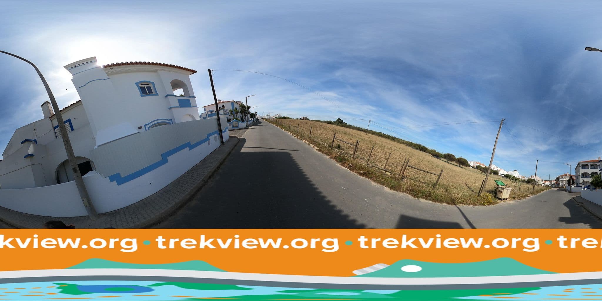 Street view near Eira da Pedra, Vila Nova de Milfontes — © trekviewed (CC BY-SA · Mapillary)