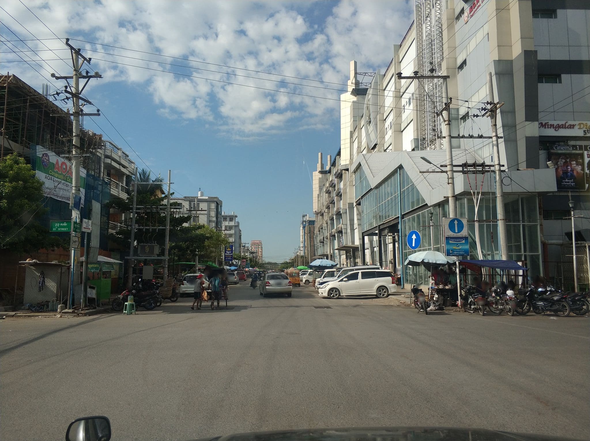 Street view near Hotel 76, Mandalay — © mghla (CC BY-SA · Mapillary)