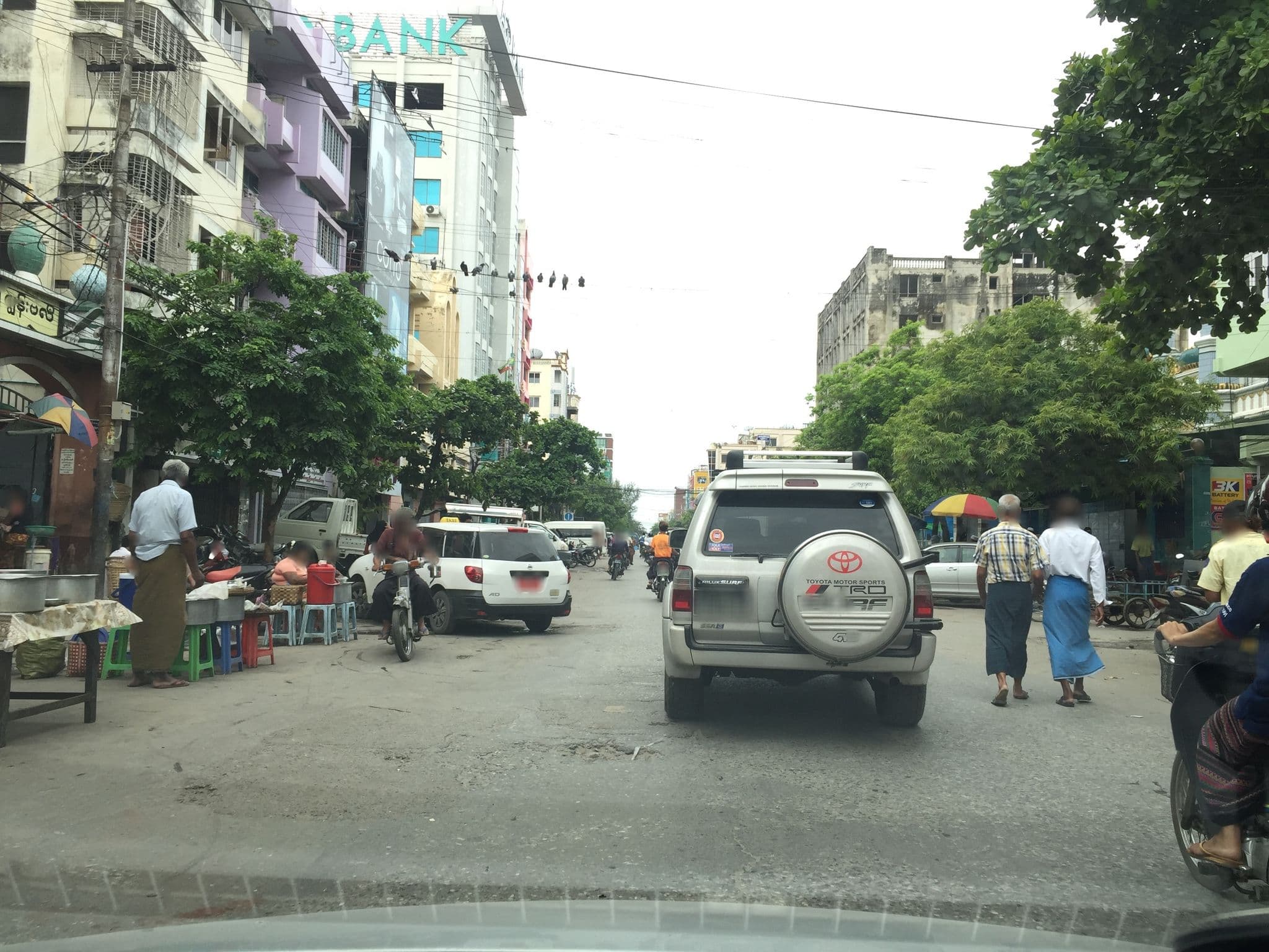 Street view near New Star Hotel, Mandalay — © mghla (CC BY-SA · Mapillary)