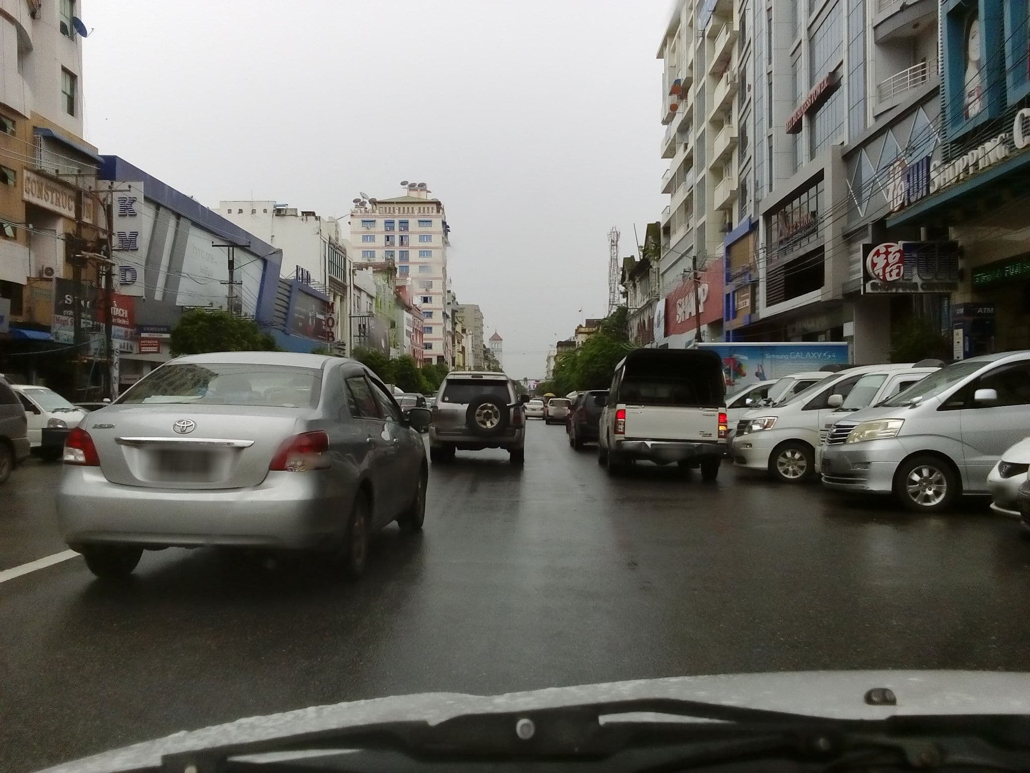 Street view near Hotel K Yangon, Botataung — © coker (CC BY-SA · Mapillary)