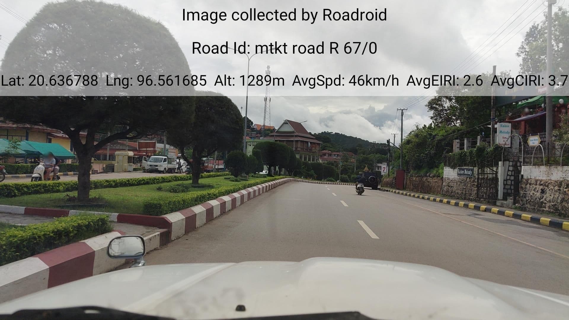 Street view near Richard's Inn, Kalaw — © roadroid (CC BY-SA · Mapillary)