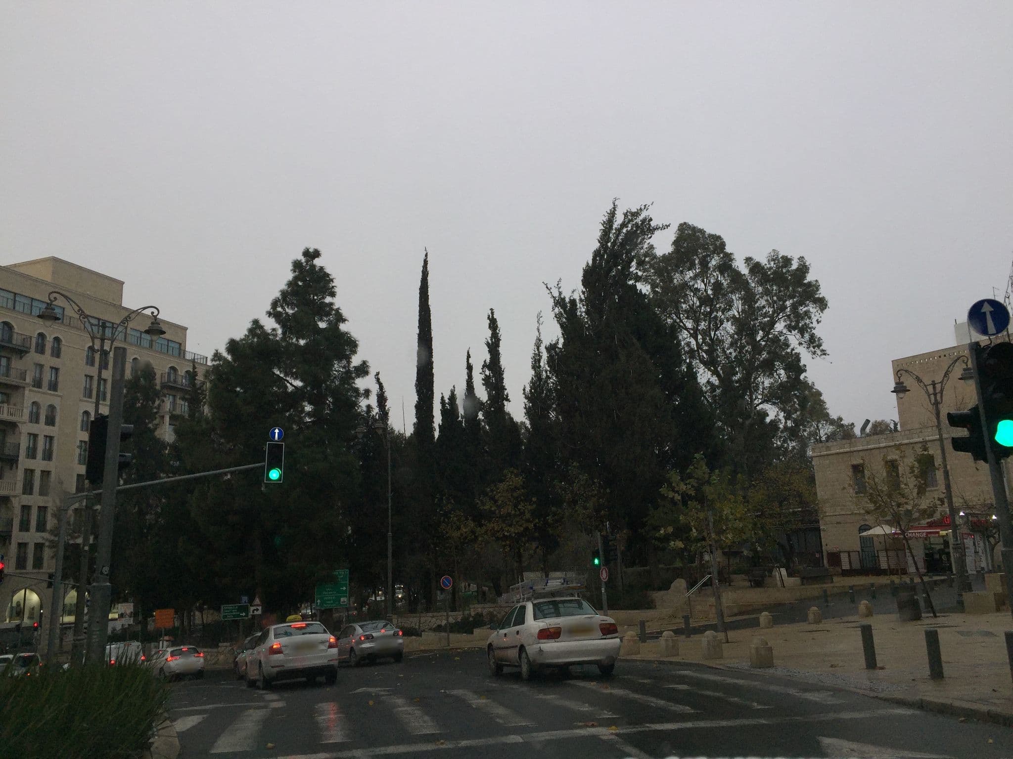 Street view near City Hotel Jerusalem, West Jerusalem — © richlv (CC BY-SA · Mapillary)