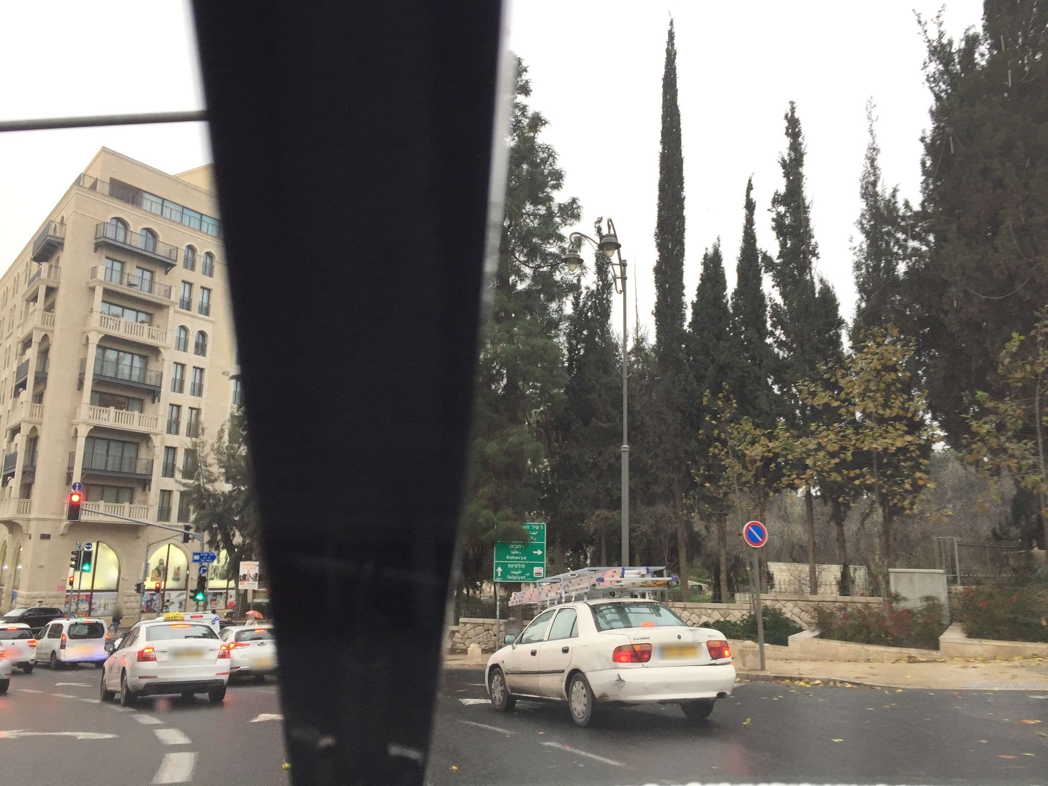Street view near Royal View Hotel, West Jerusalem — © richlv (CC BY-SA · Mapillary)