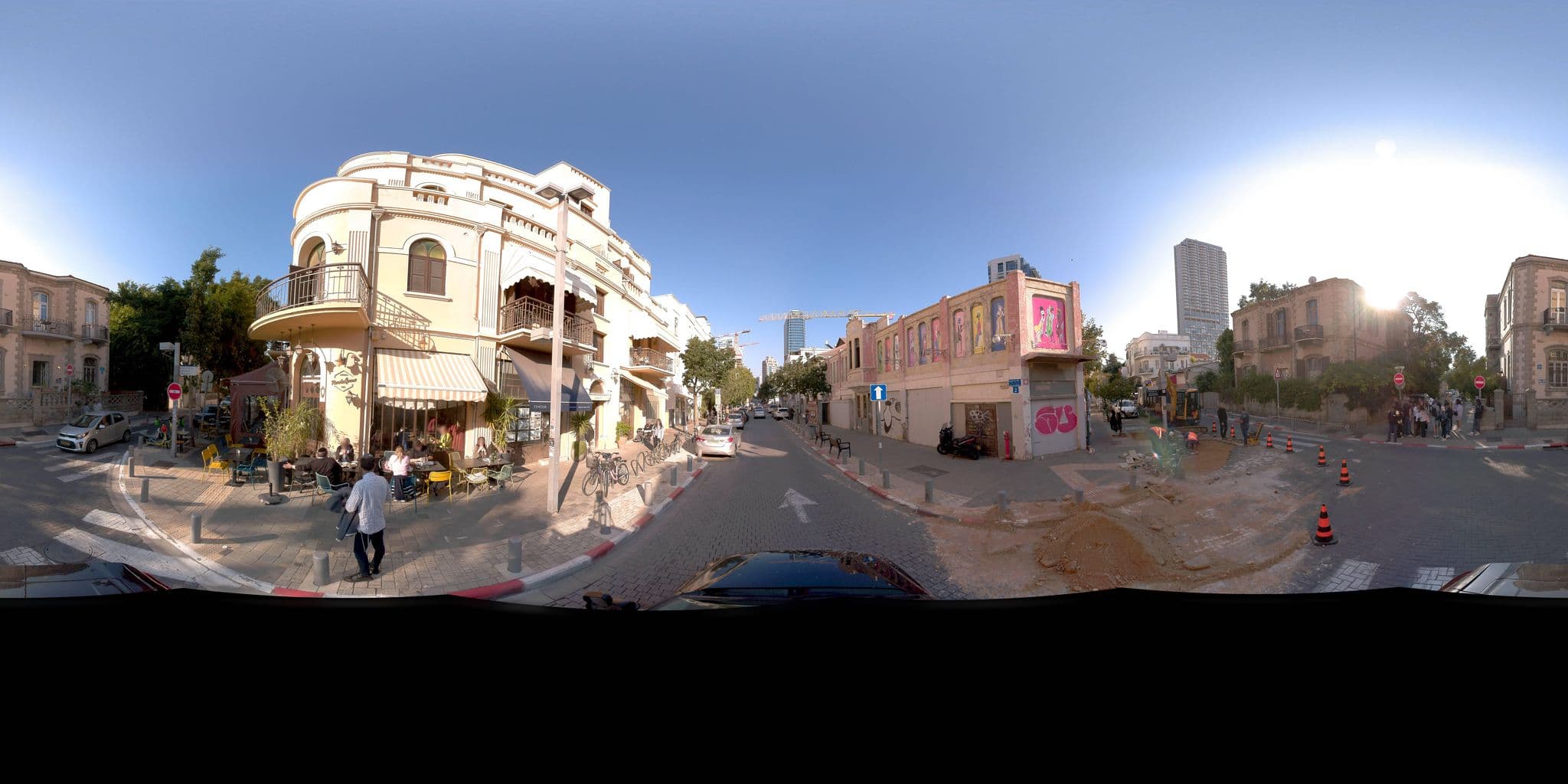 Street view near Boutique Apart Neve Tzedek, Jaffa — © jeffreymartin (CC BY-SA · Mapillary)