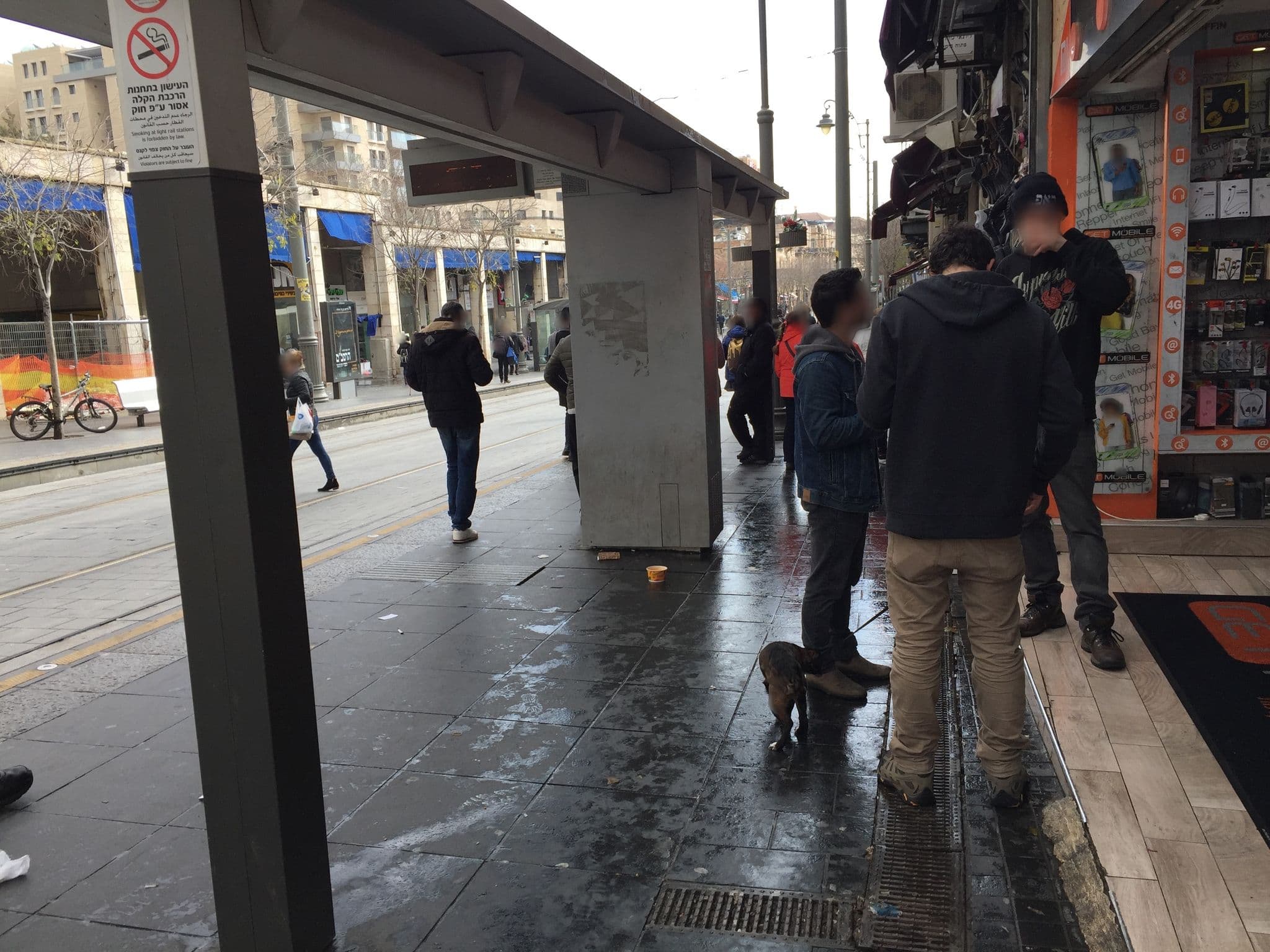 Street view near Ariel Airbnb, West Jerusalem — © richlv (CC BY-SA · Mapillary)