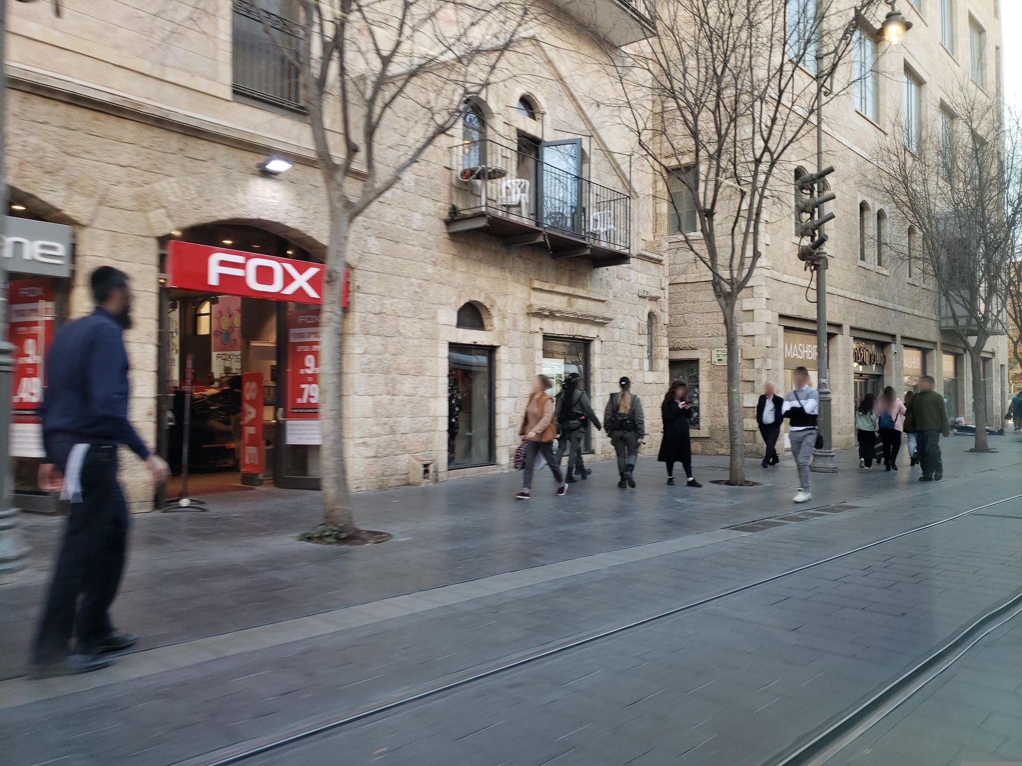 Street view near Stay Jaffa, West Jerusalem — © mapfool (CC BY-SA · Mapillary)