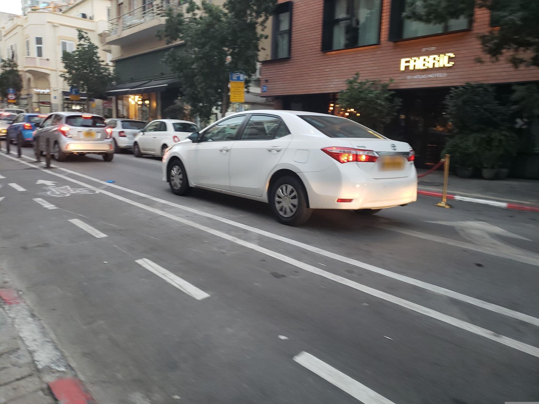 Street view near Fabric Hotel, Tel Aviv — © mapfool (CC BY-SA · Mapillary)