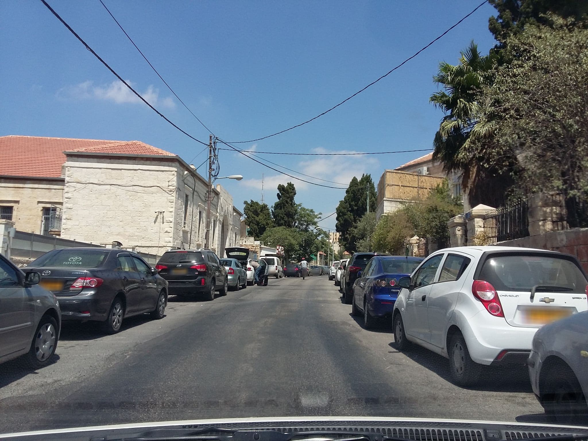 Street view near Mount Scopus Hotel, West Jerusalem — © woodybz (CC BY-SA · Mapillary)