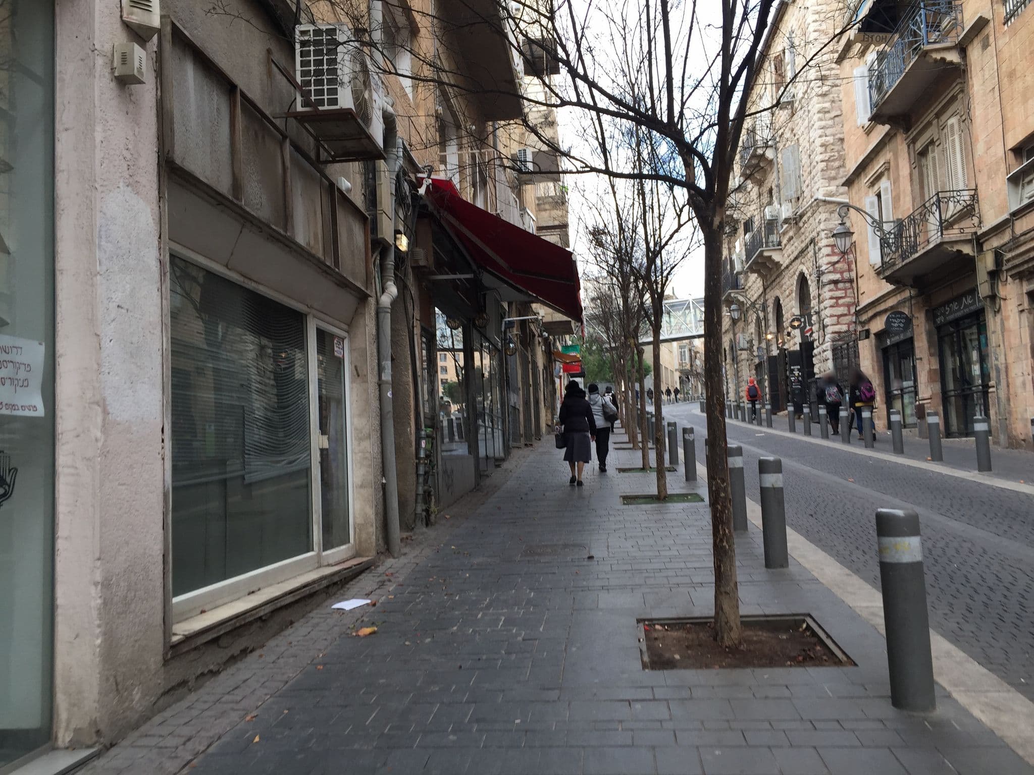 Street view near Jerusalem Inn, West Jerusalem — © richlv (CC BY-SA · Mapillary)