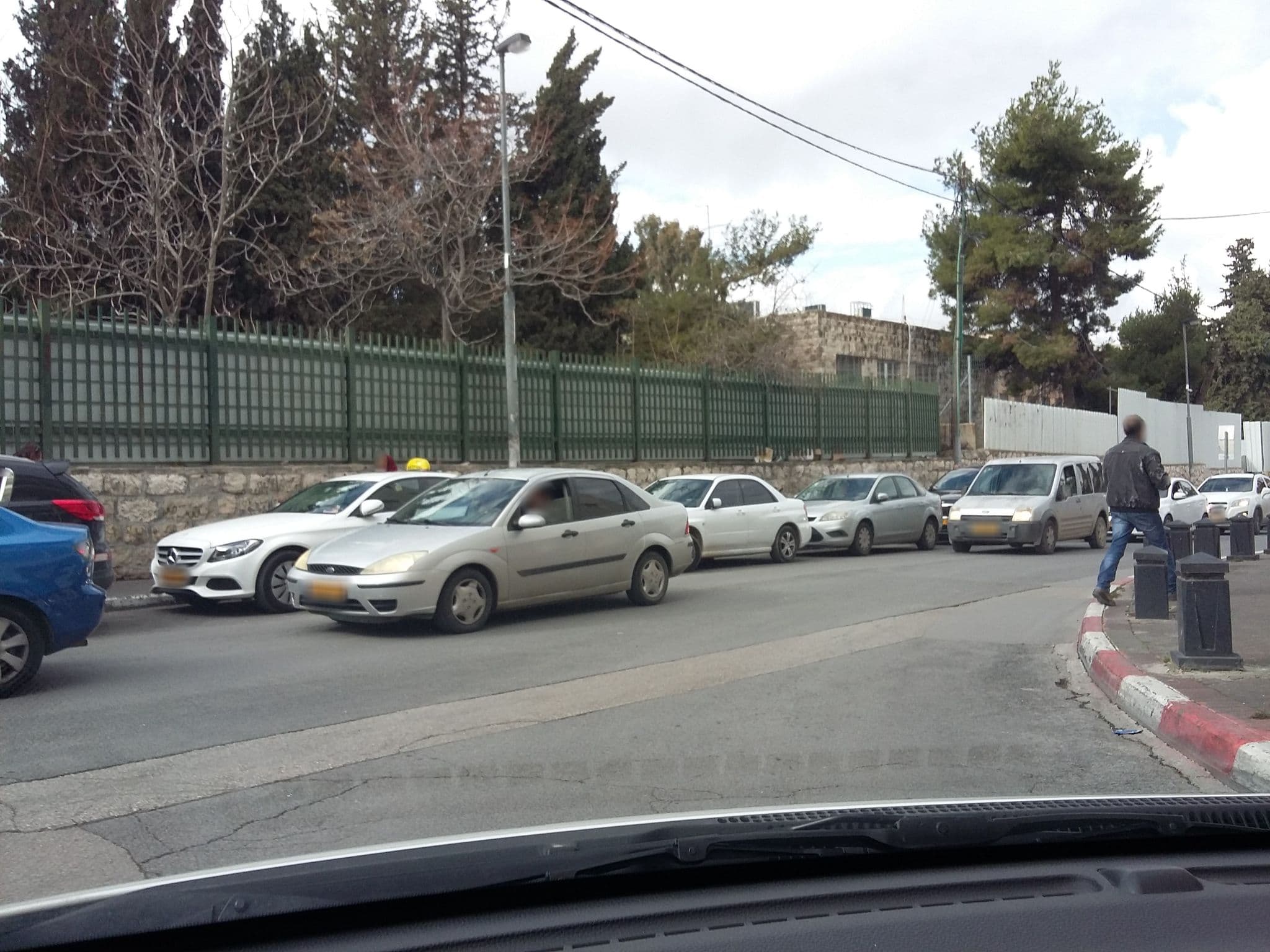 Street view near Ritz Hotel Jerusalem, West Jerusalem — © woodybz (CC BY-SA · Mapillary)