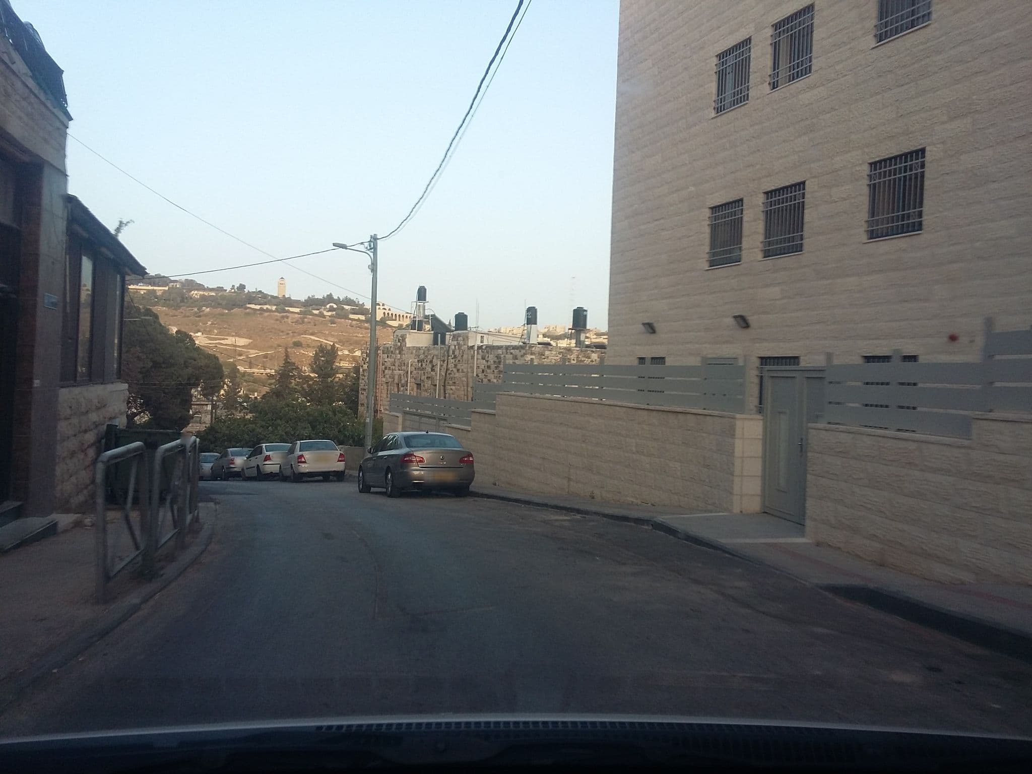Street view near Alcazar Hotel, West Jerusalem — © woodybz (CC BY-SA · Mapillary)