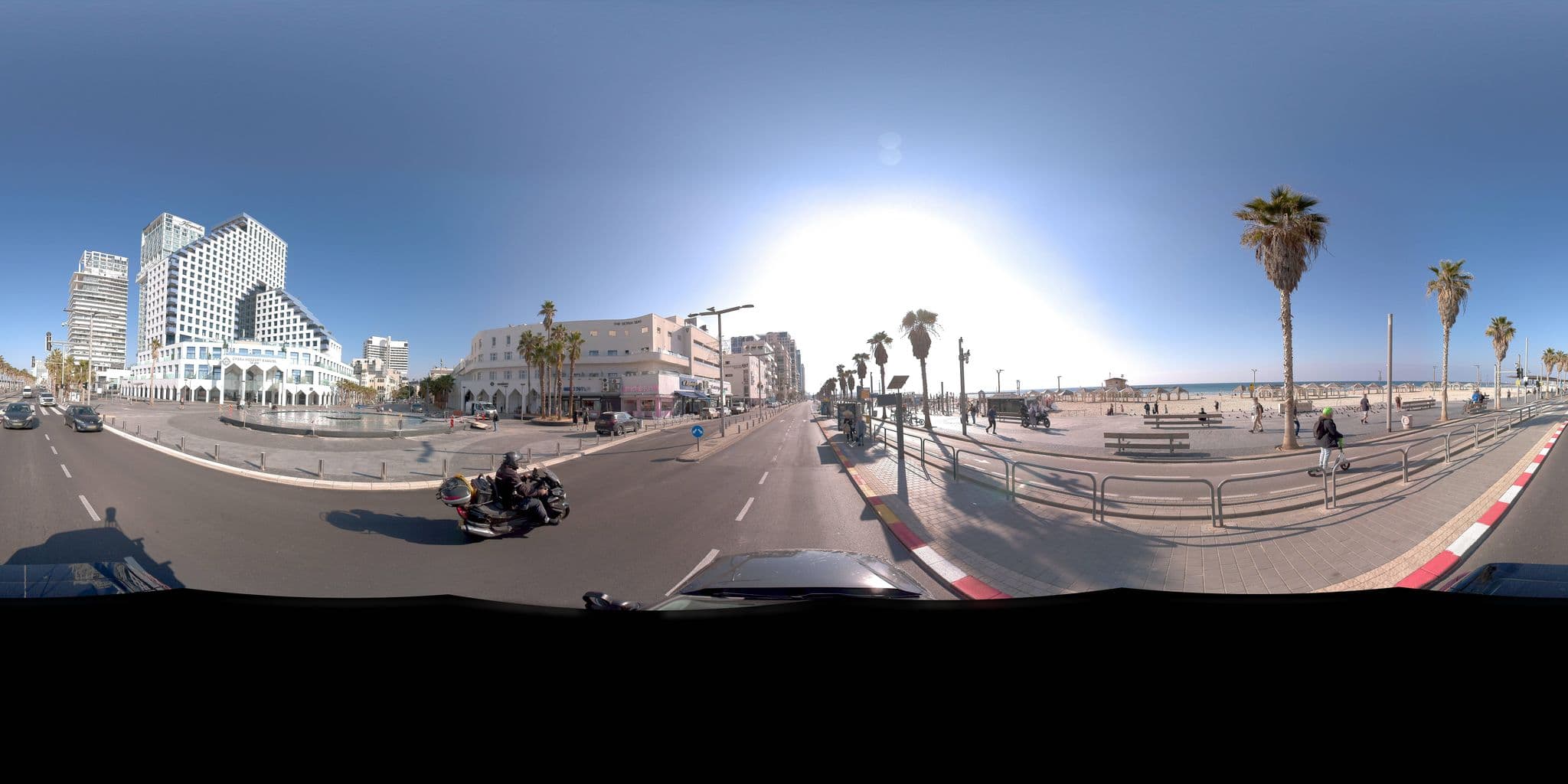 Street view near The Herbert Tel Aviv, Tel Aviv — © jeffreymartin (CC BY-SA · Mapillary)