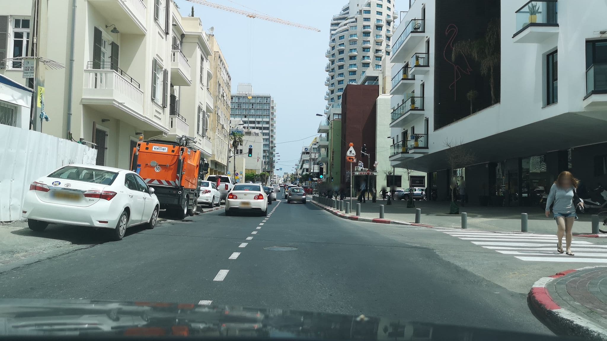 Street view near The David Kempinski, Tel Aviv — © ran2010 (CC BY-SA · Mapillary)