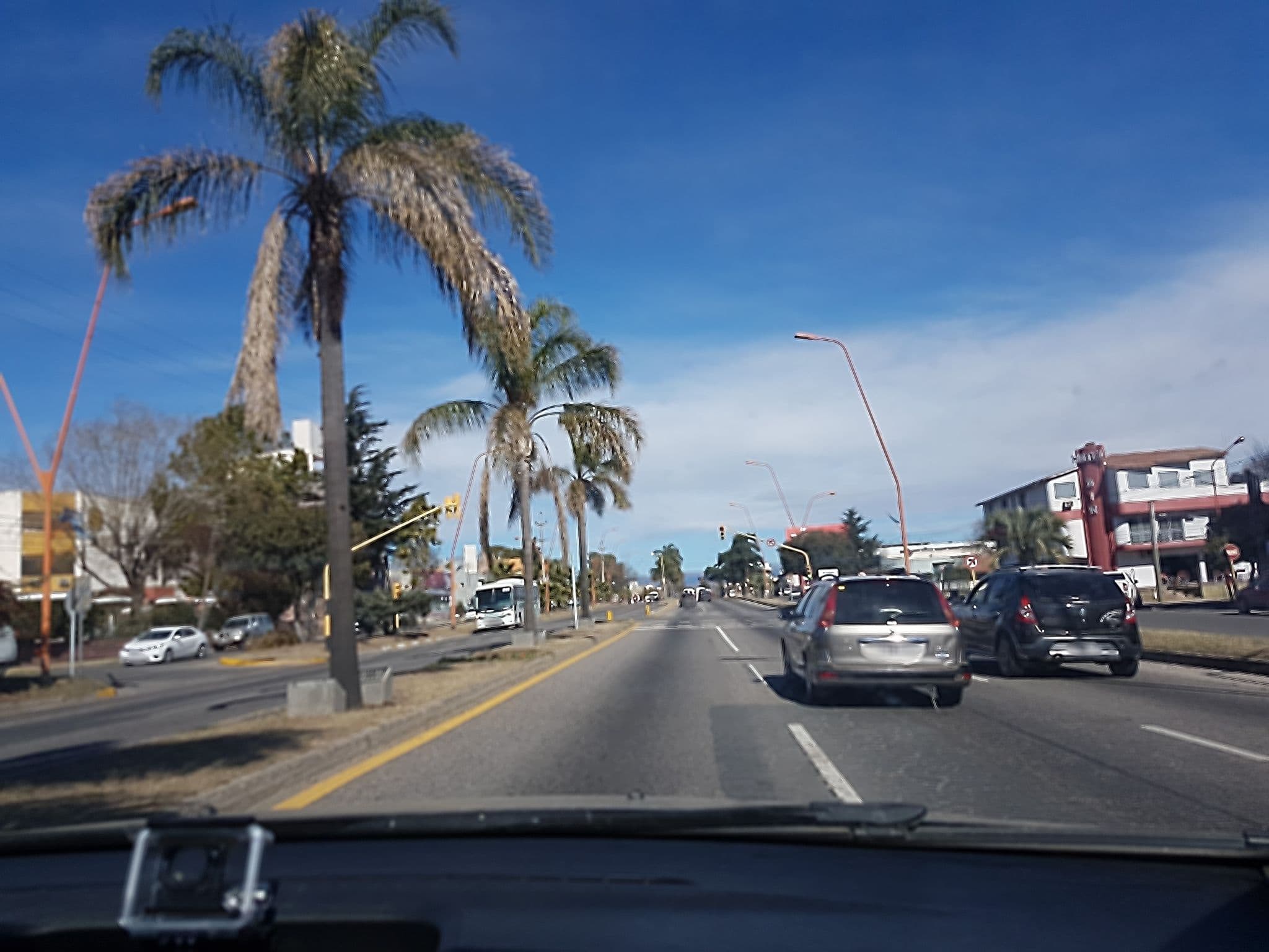 Street view near Soho Village, Villa Carlos Paz