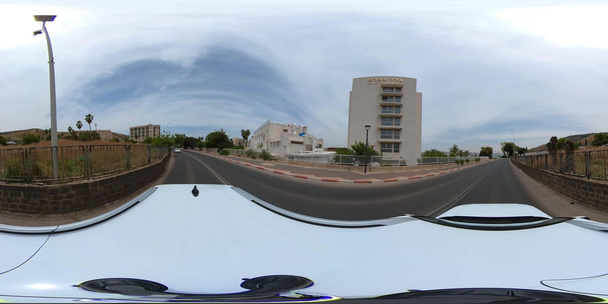 Street view near Rimonim Galei Kinnereth Hotel Tiberias, Tiberias — © Evgeniy360 (CC BY-SA · Mapillary)