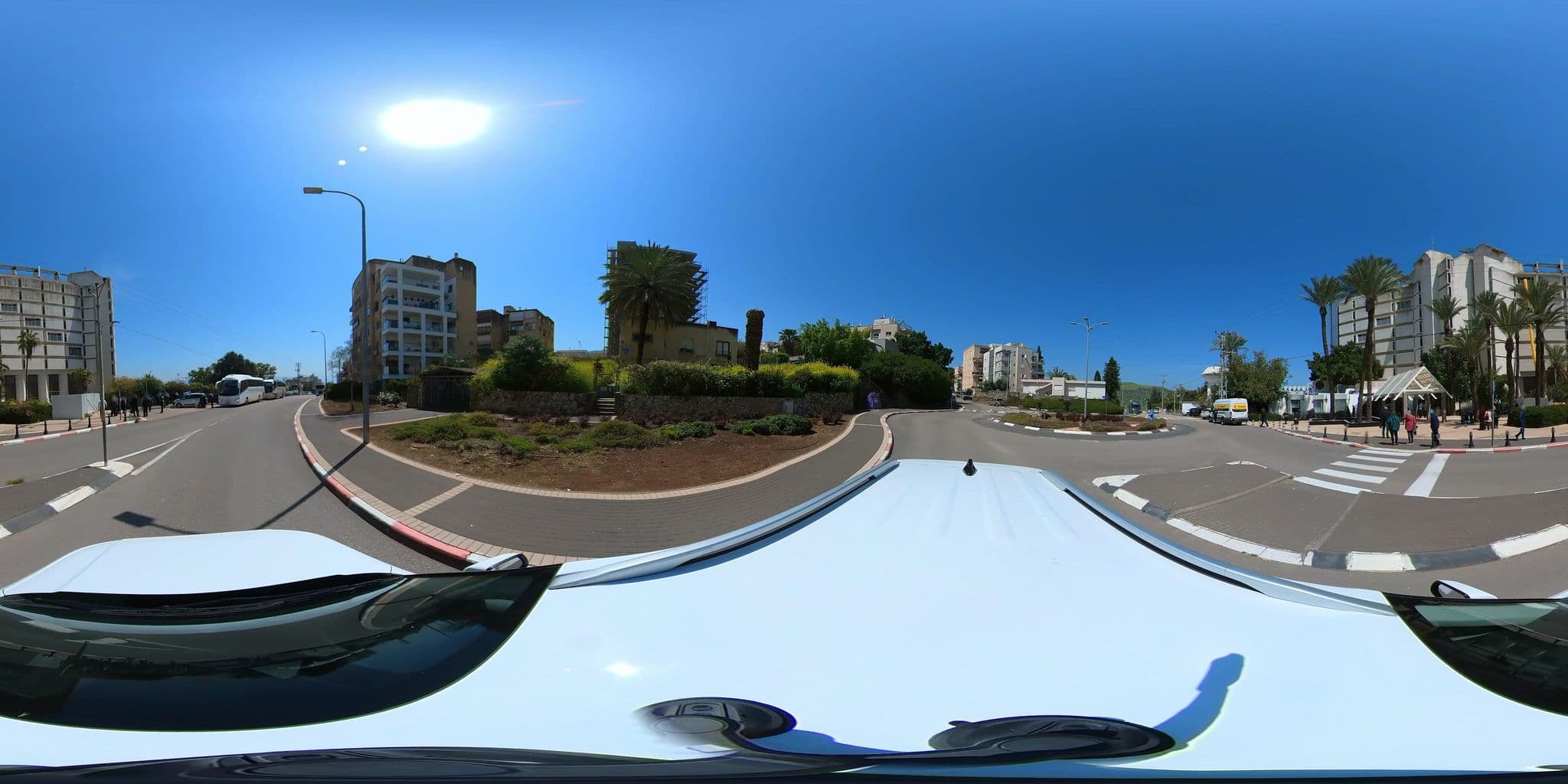 Street view near King Solomon Hotel Tiberias, Tiberias — © Evgeniy360 (CC BY-SA · Mapillary)