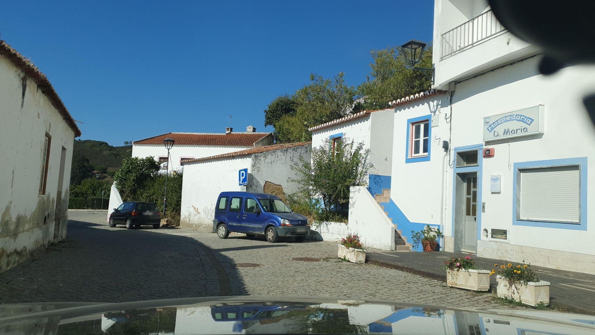 Street view near Hospedaria D. Maria, São Teotónio — © Barreiros (CC BY-SA · Mapillary)