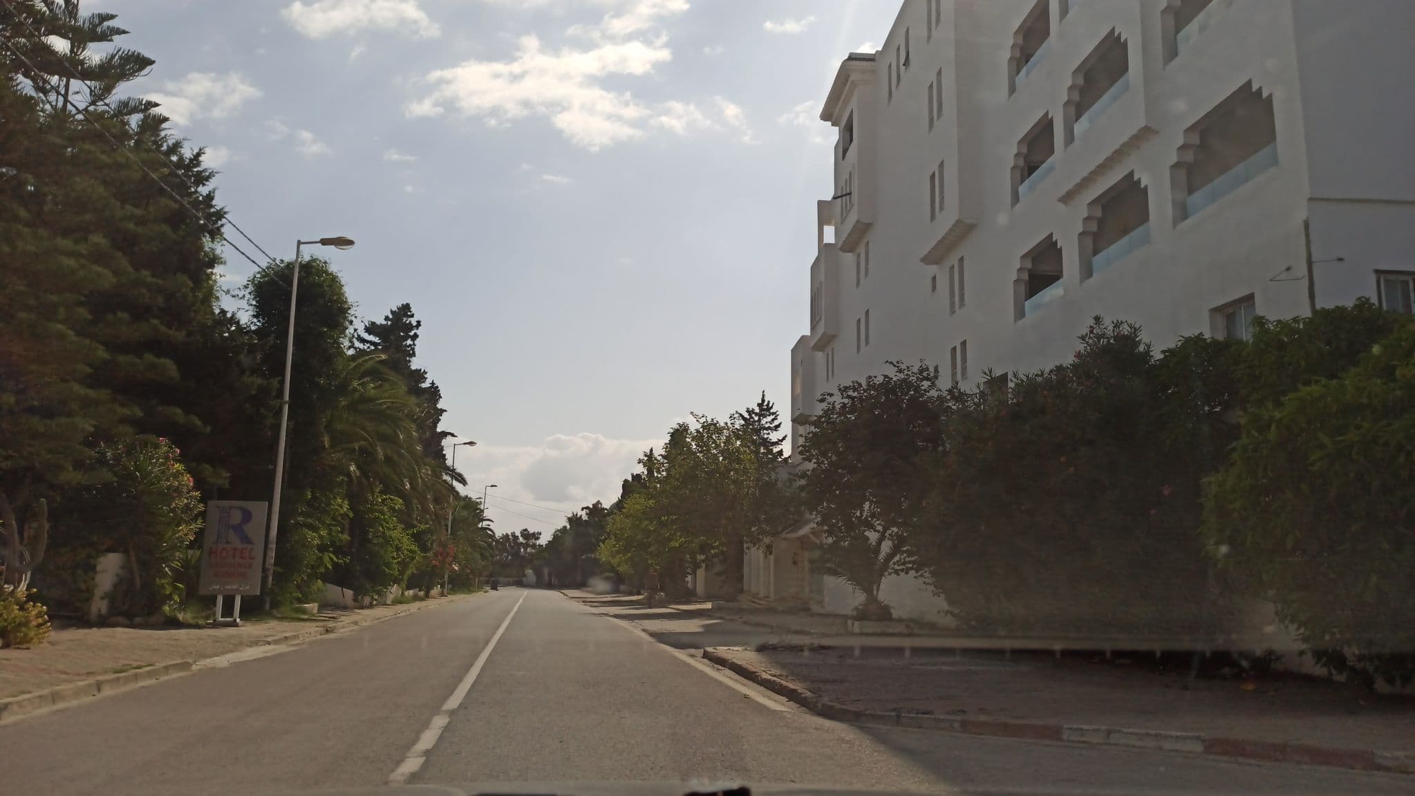 Street view near Restaurant Romane, Hammamet — © ghassen98 (CC BY-SA · Mapillary)