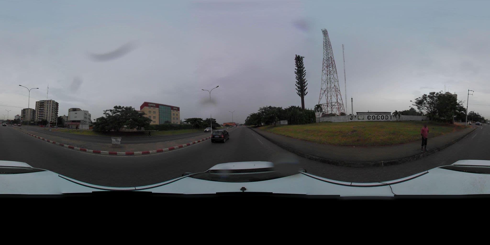 Street view near Hôtel Capitol, Abidjan — © cign (CC BY-SA · Mapillary)