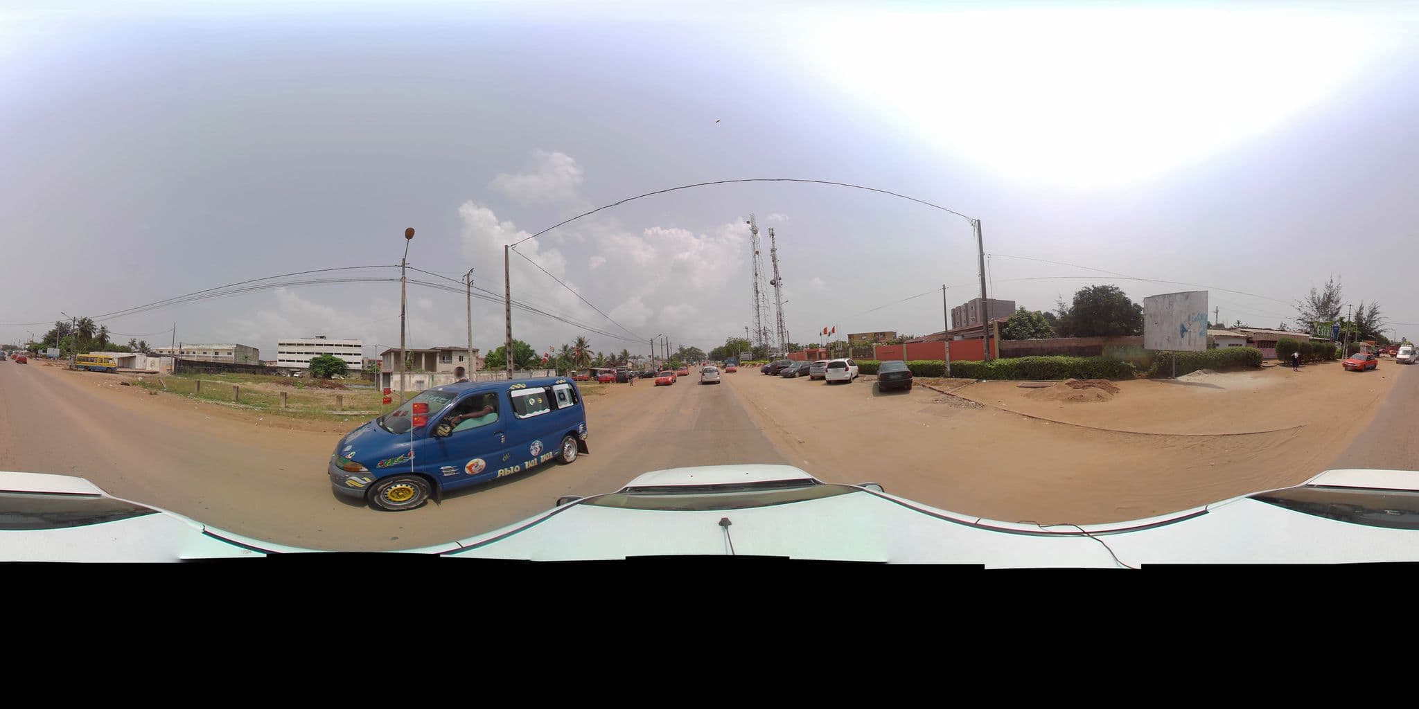 Street view near MAFFOUET Hotel, Grand-Bassam — © cign (CC BY-SA · Mapillary)