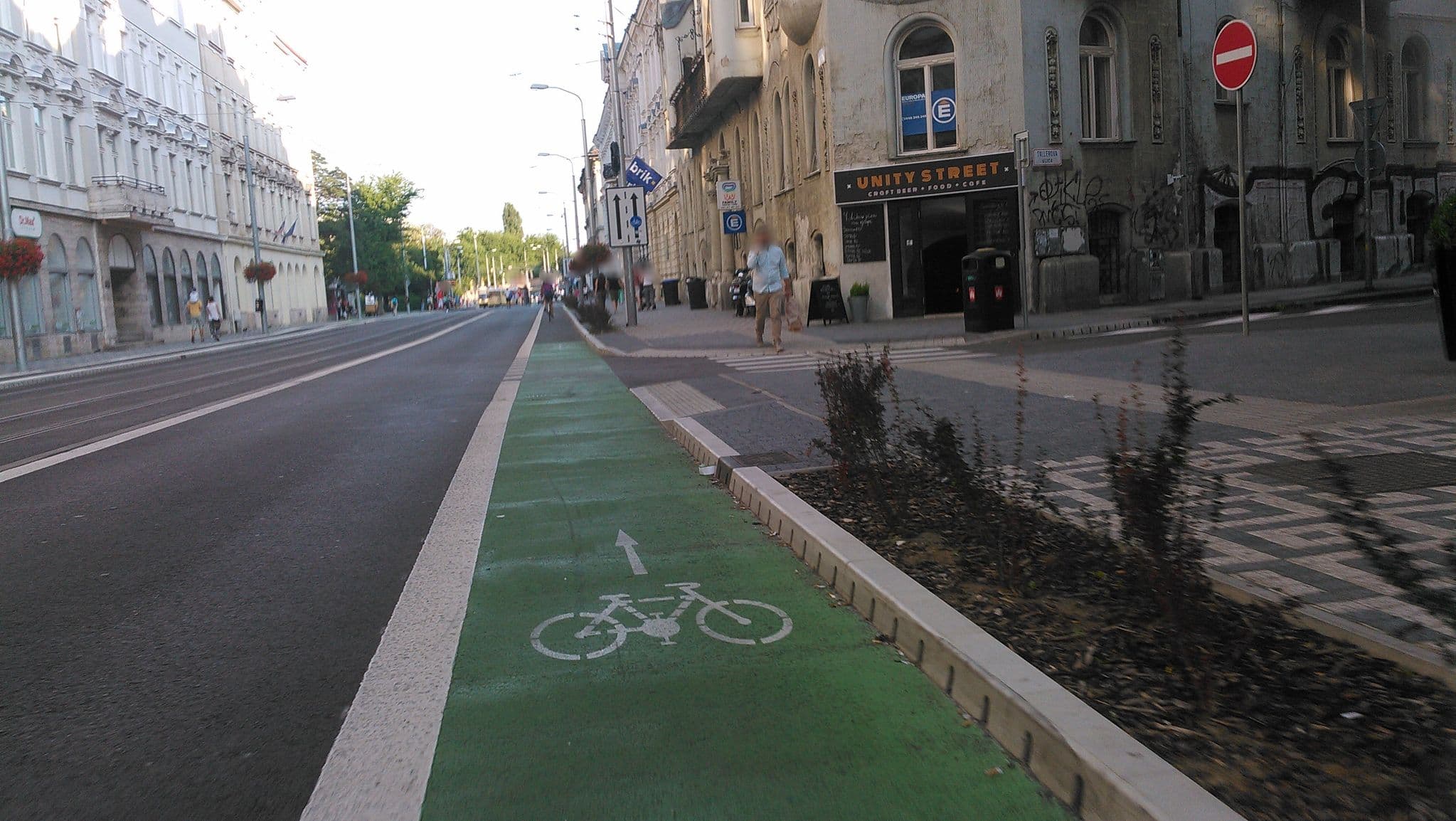 Street view near Roset Boutique Hotel, Bratislava — © michalp (CC BY-SA · Mapillary)