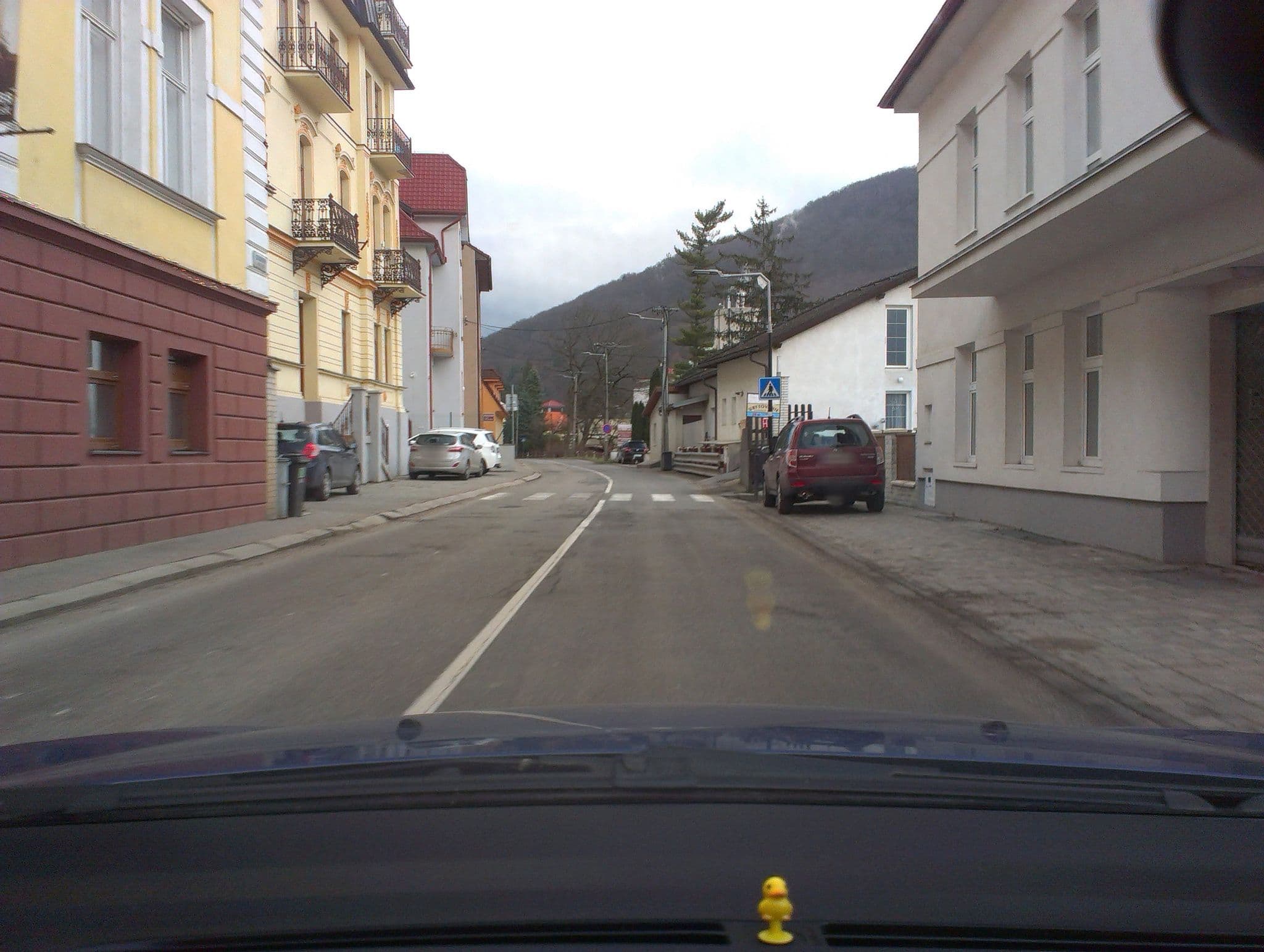Street view near Penzion Aqua, Trenčianske Teplice — © segi (CC BY-SA · Mapillary)