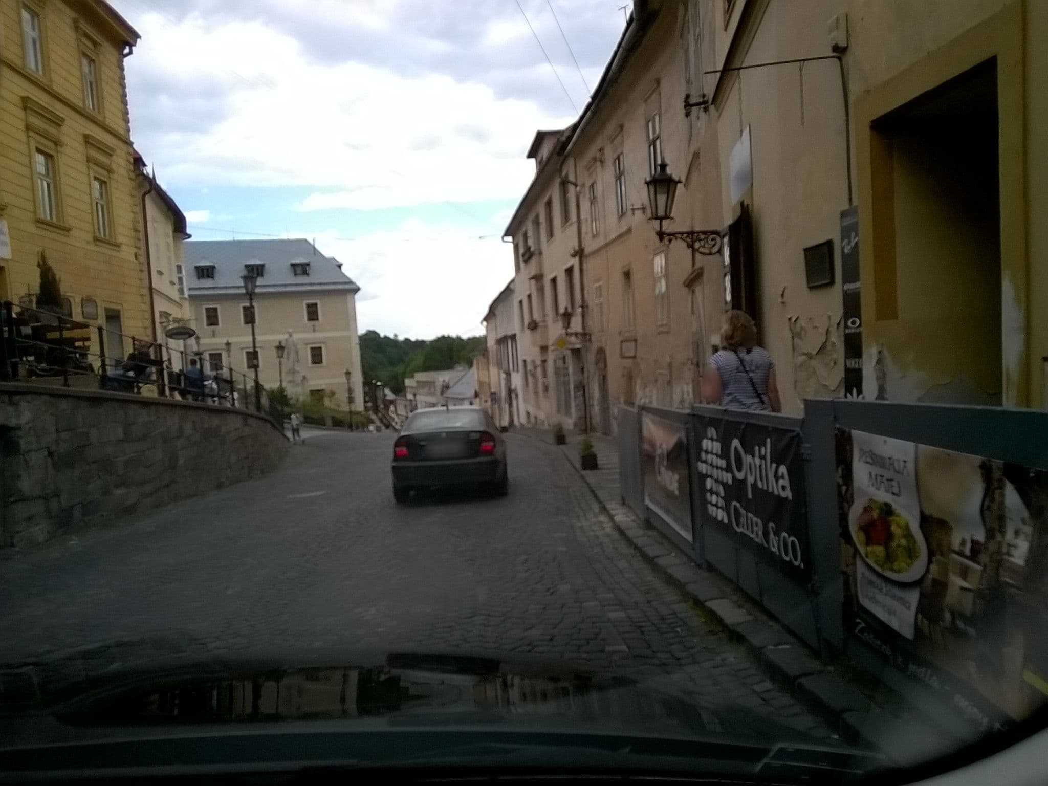 Street view near Boutique apartments, Banská Štiavnica — © moon4 (CC BY-SA · Mapillary)