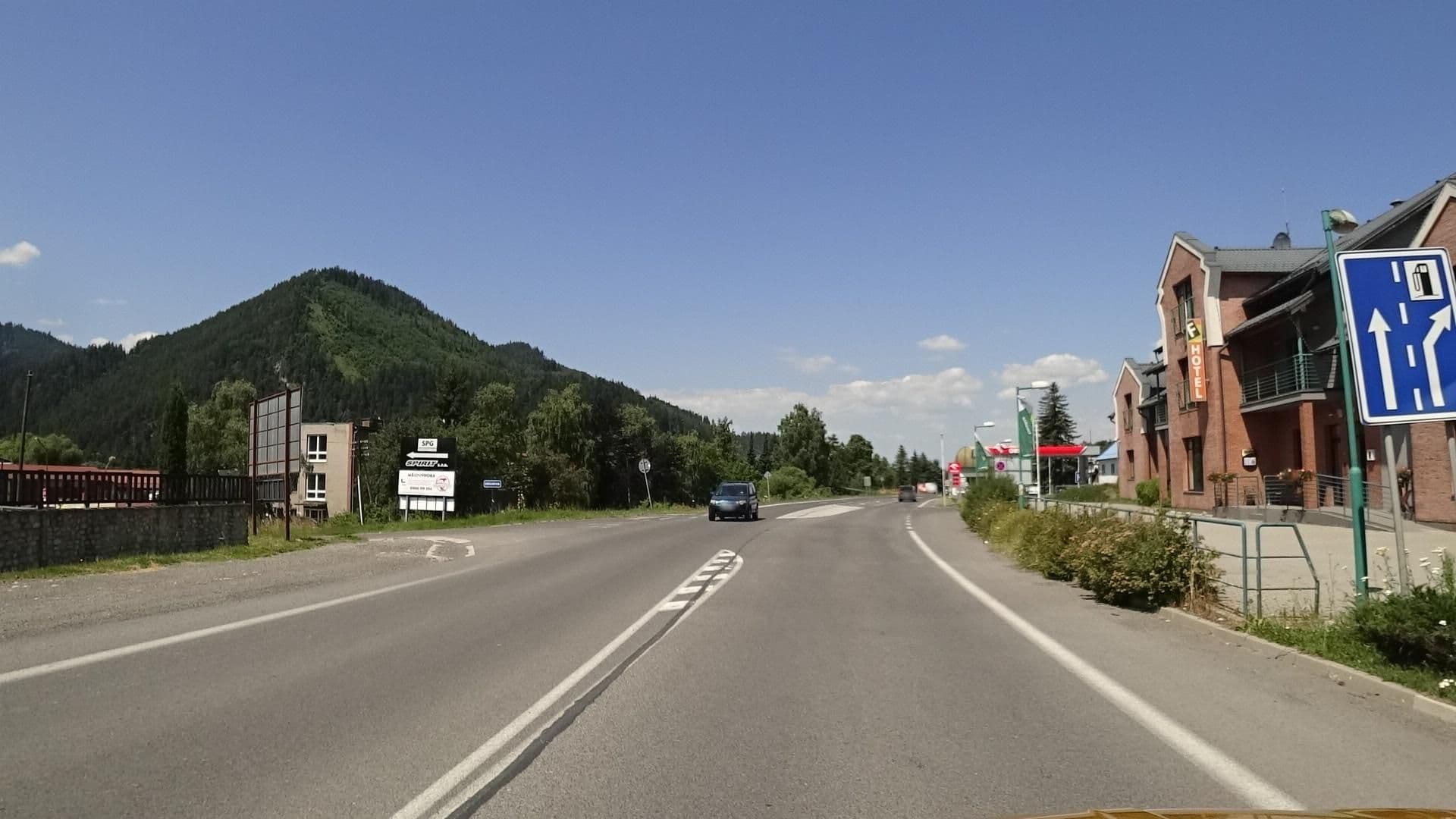 Street view near F-Team Motel, Liptovský Hrádok — © kino (CC BY-SA · Mapillary)
