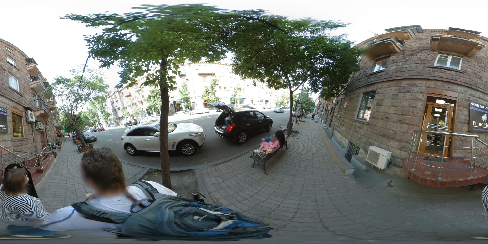 Street view near Hotel Lilia, Yerevan — © vlivyur (CC BY-SA · Mapillary)