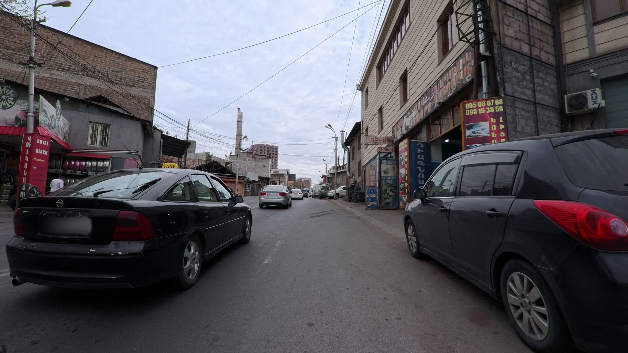 Street view near Hotel Menua, Yerevan — © mos_next_door (CC BY-SA · Mapillary)