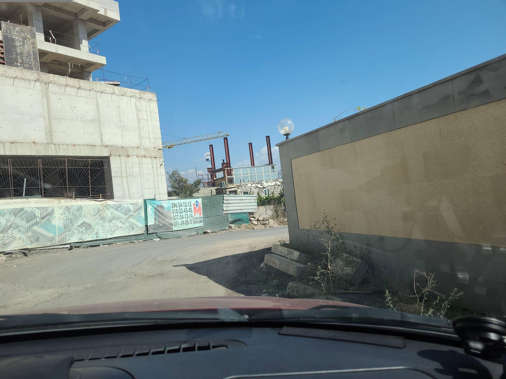 Street view near Bien Hotel, Yerevan — © noktoborus (CC BY-SA · Mapillary)
