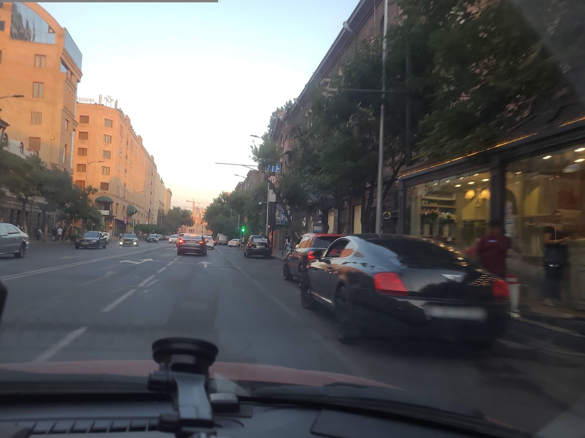 Street view near Republica Hotel Yerevan, Yerevan — © noktoborus (CC BY-SA · Mapillary)