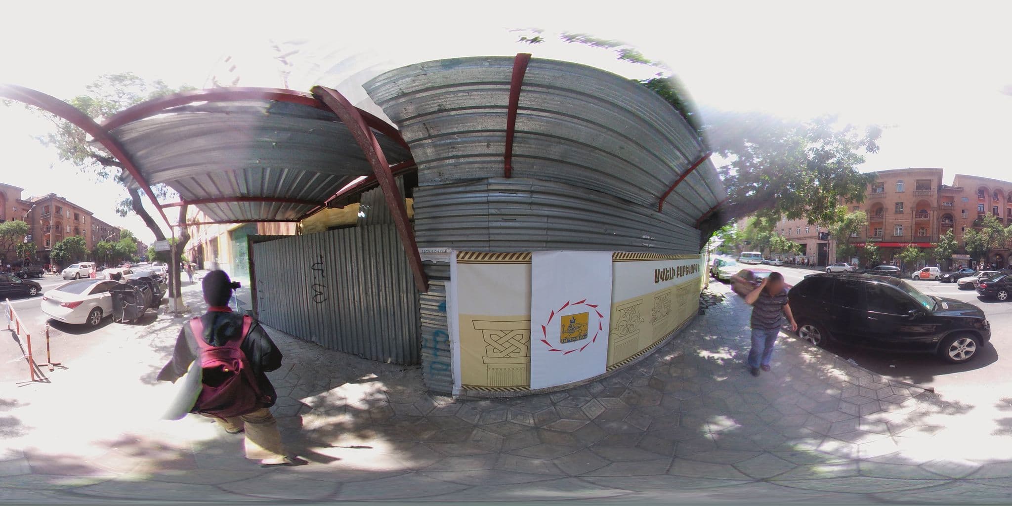 Street view near Holiday Inn, Yerevan — © shangkuanlc (CC BY-SA · Mapillary)