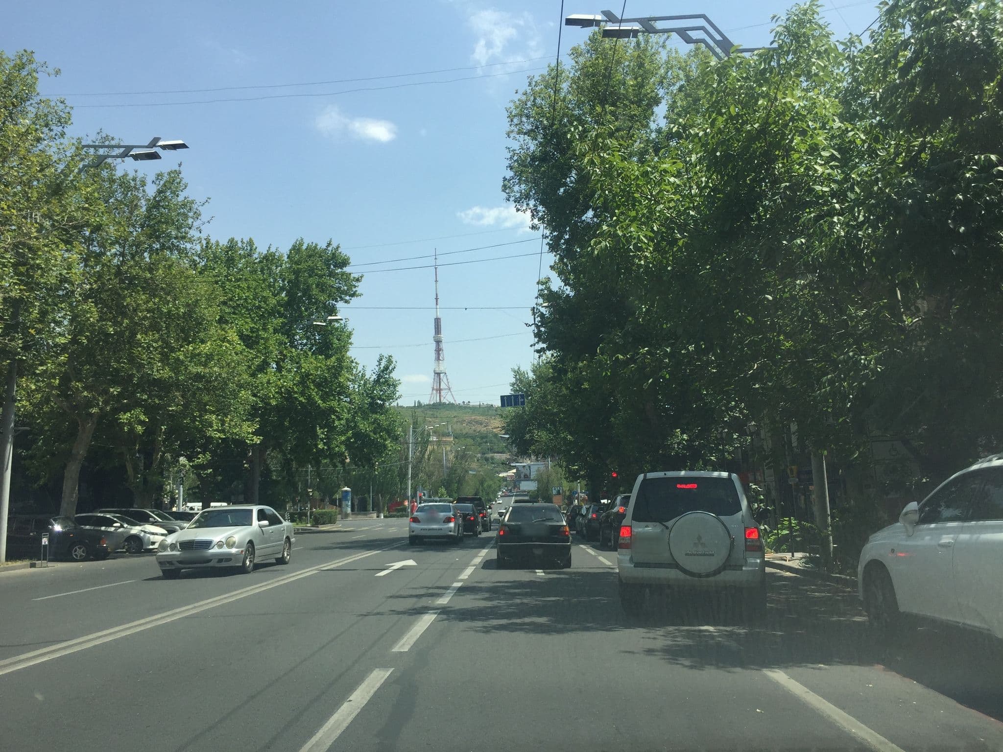 Street view near Premium Hotel Yerevan, Kentron — © thepriben (CC BY-SA · Mapillary)
