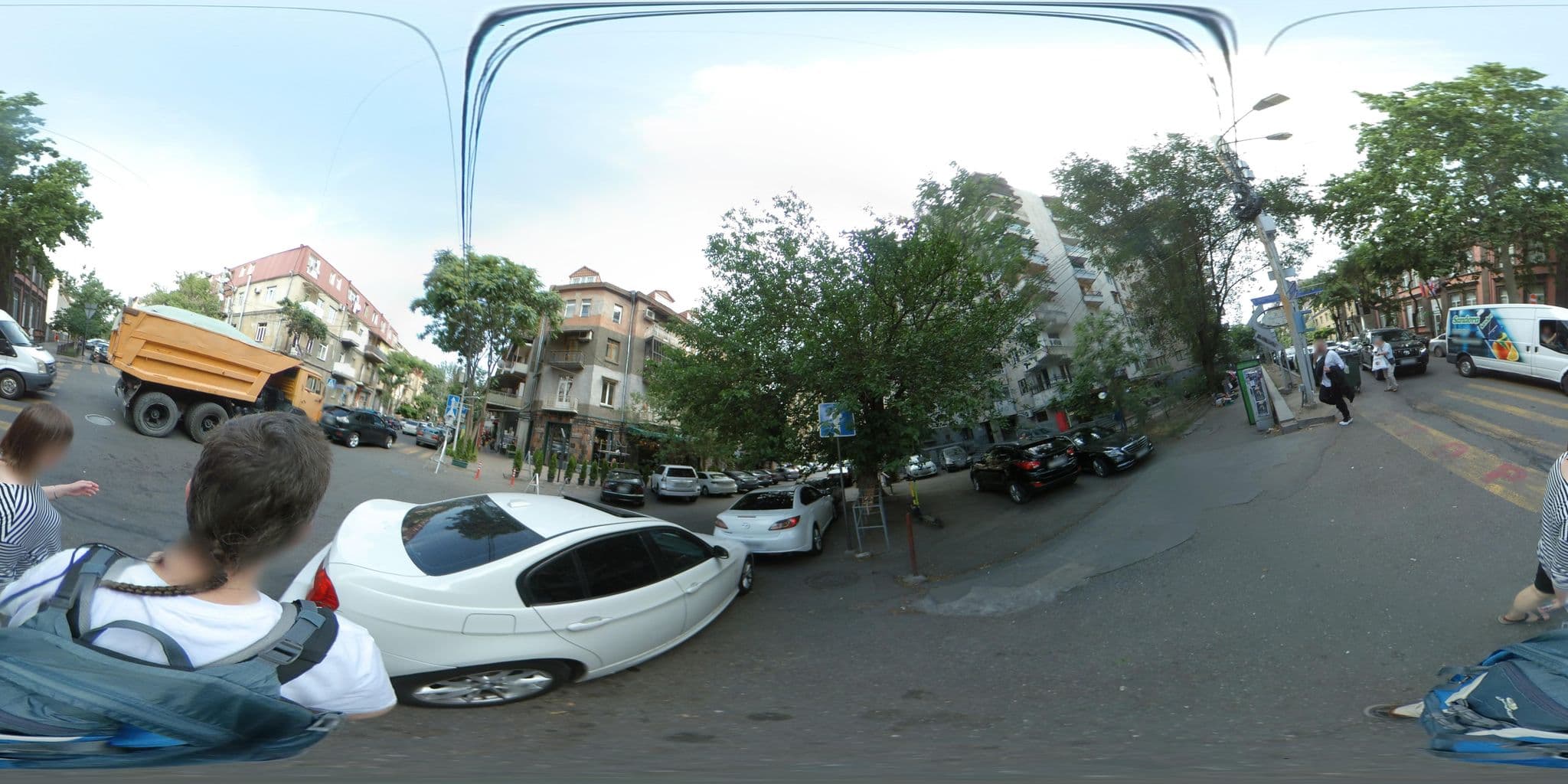 Street view near Envoy Hostel, Kentron — © vlivyur (CC BY-SA · Mapillary)